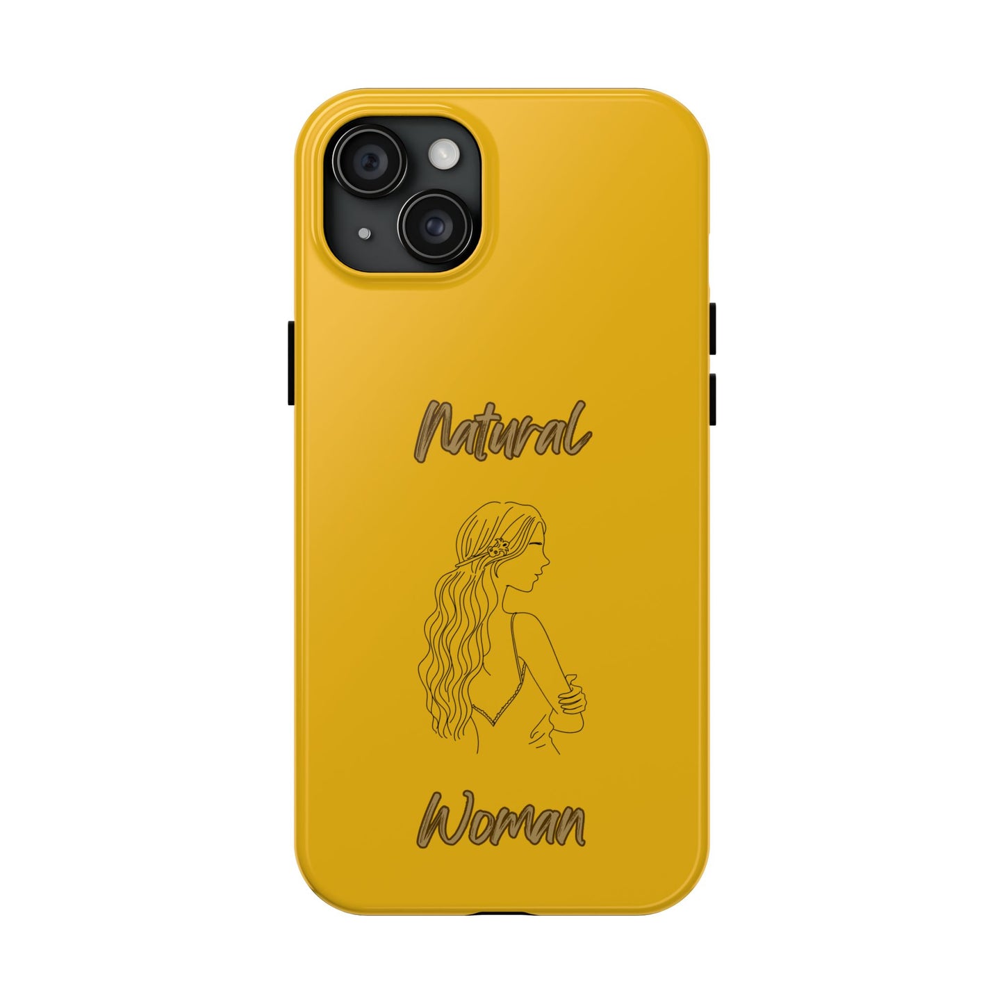 Natural Woman Young Woman (BL)Tough Phone Cases YELLOW