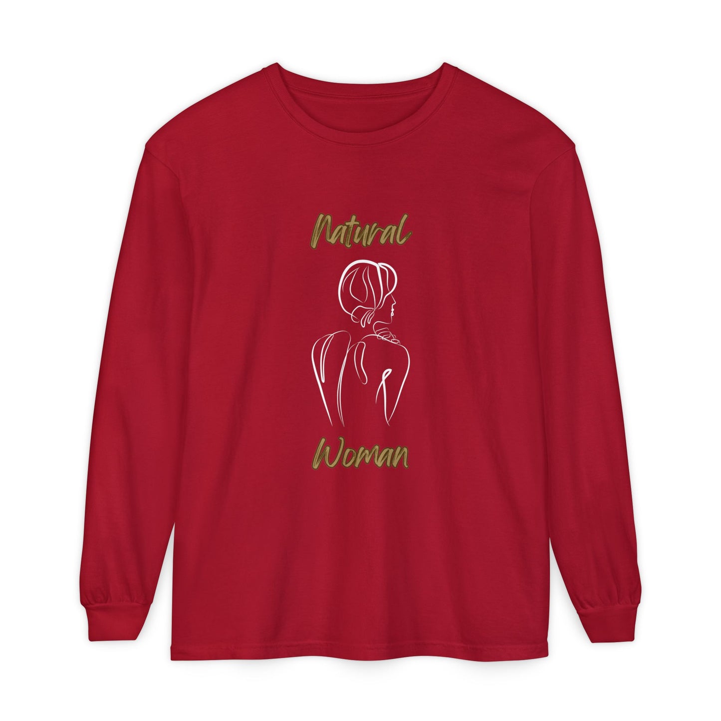 Natural Woman Back (WL) Long Sleeve T-Shirt