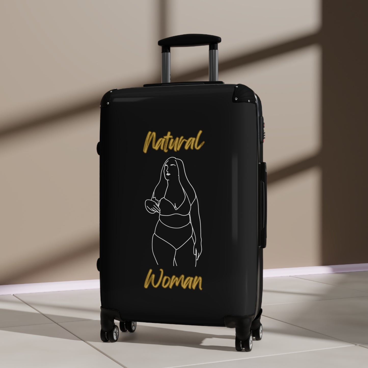 Natural Woman Full Beauty (WL) Suitcase BLACK