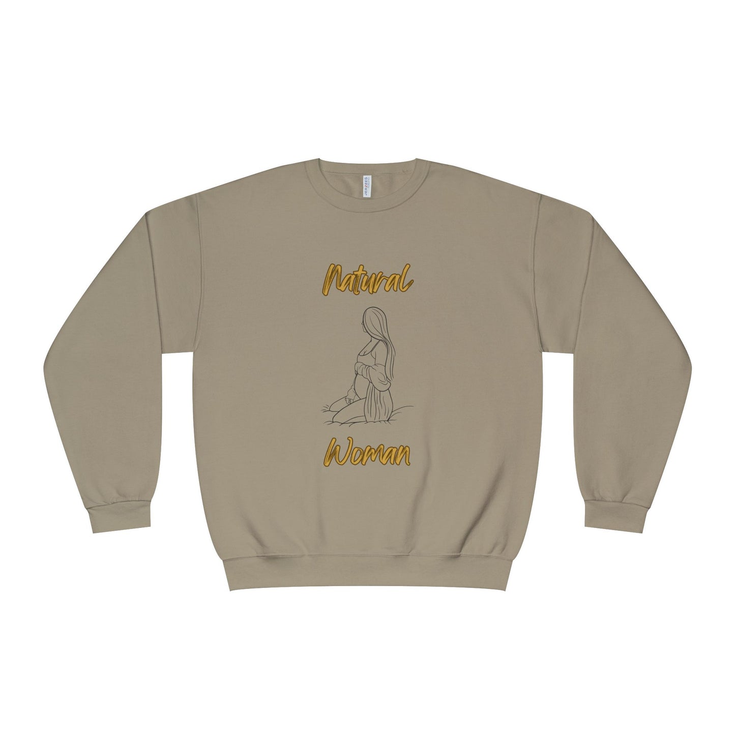 Natural Woman Expecting (BL) Crewneck Sweatshirt