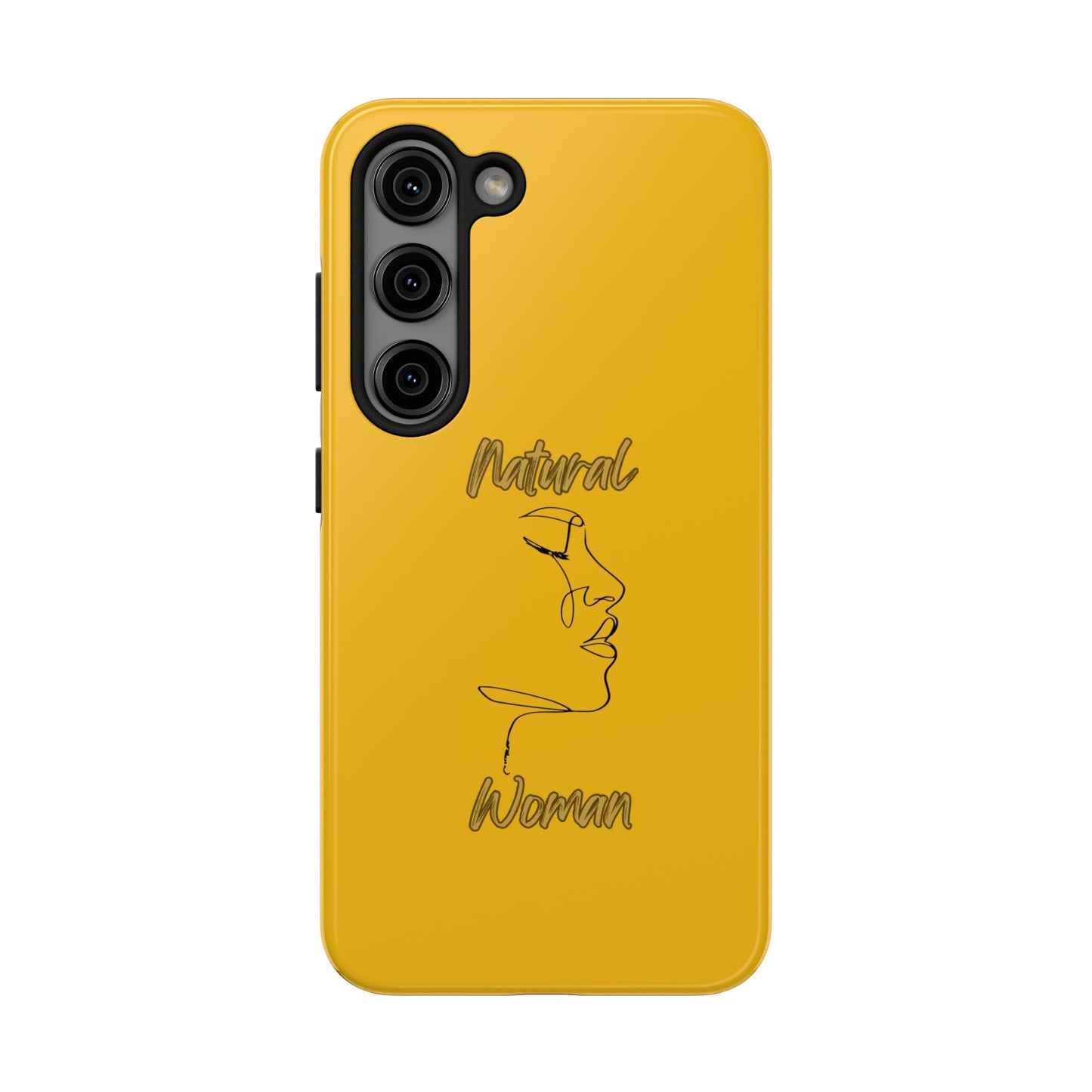 Natural Woman Timeless (BL)Tough Phone Cases YELLOW