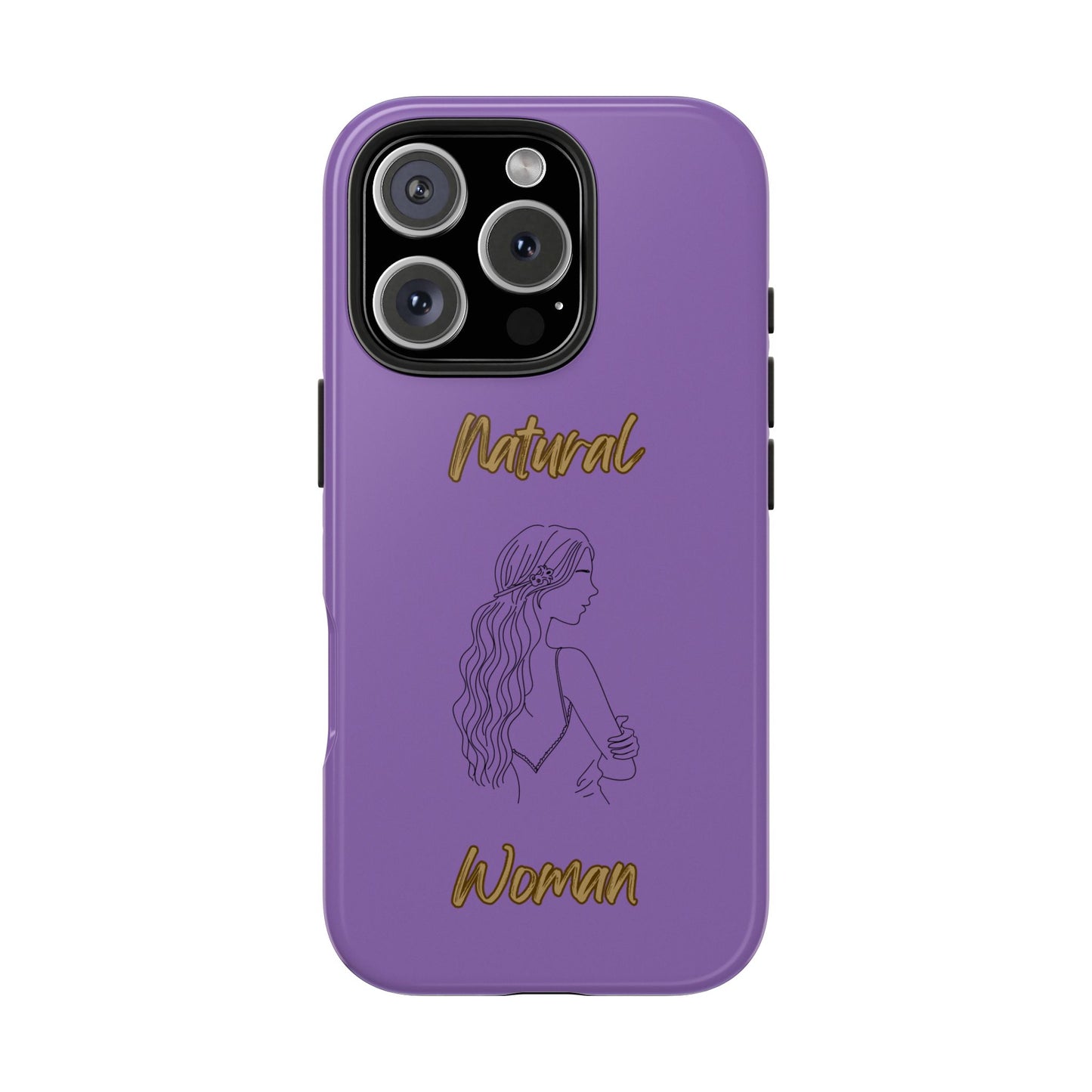 Natural Woman Young Woman (BL)Tough Phone Cases LIGHT PURPLE