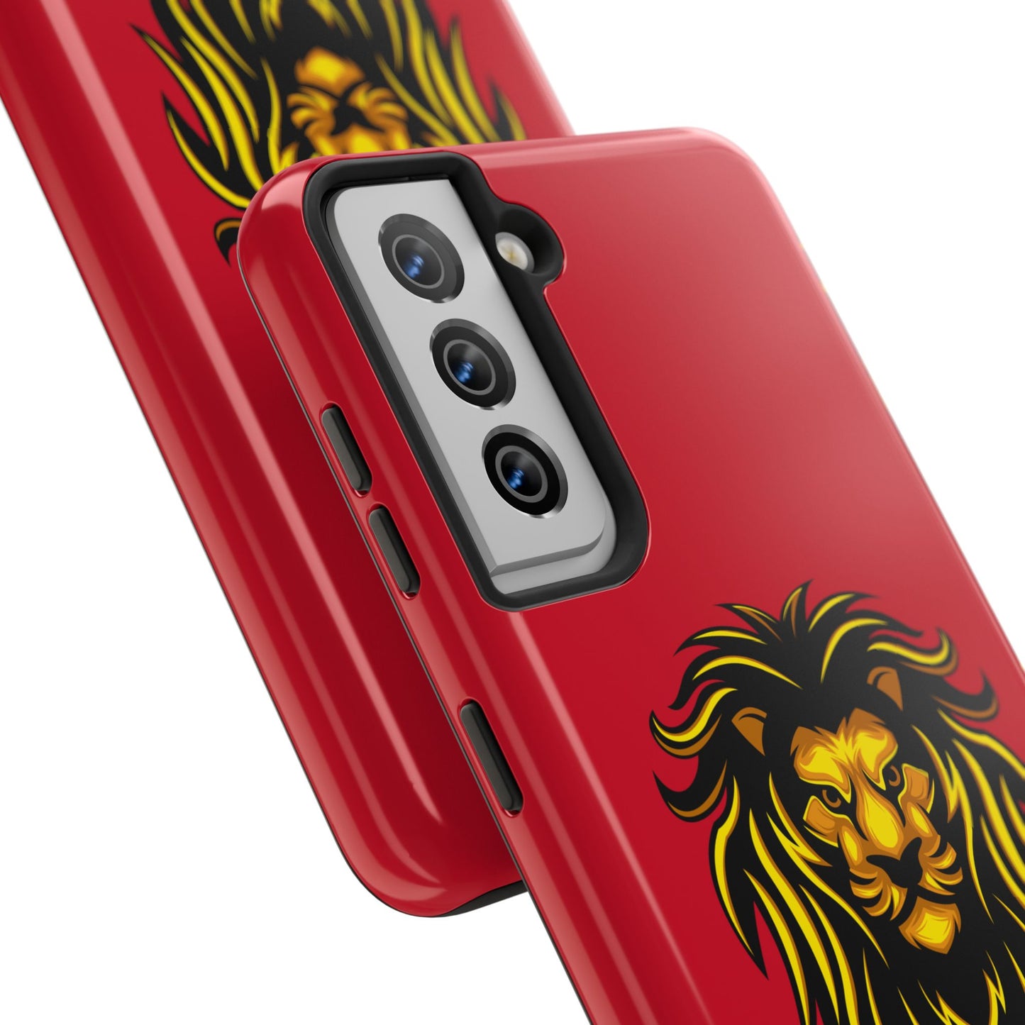 KIngdom Man (Gold Label) Tough Phone Cases DARK RED