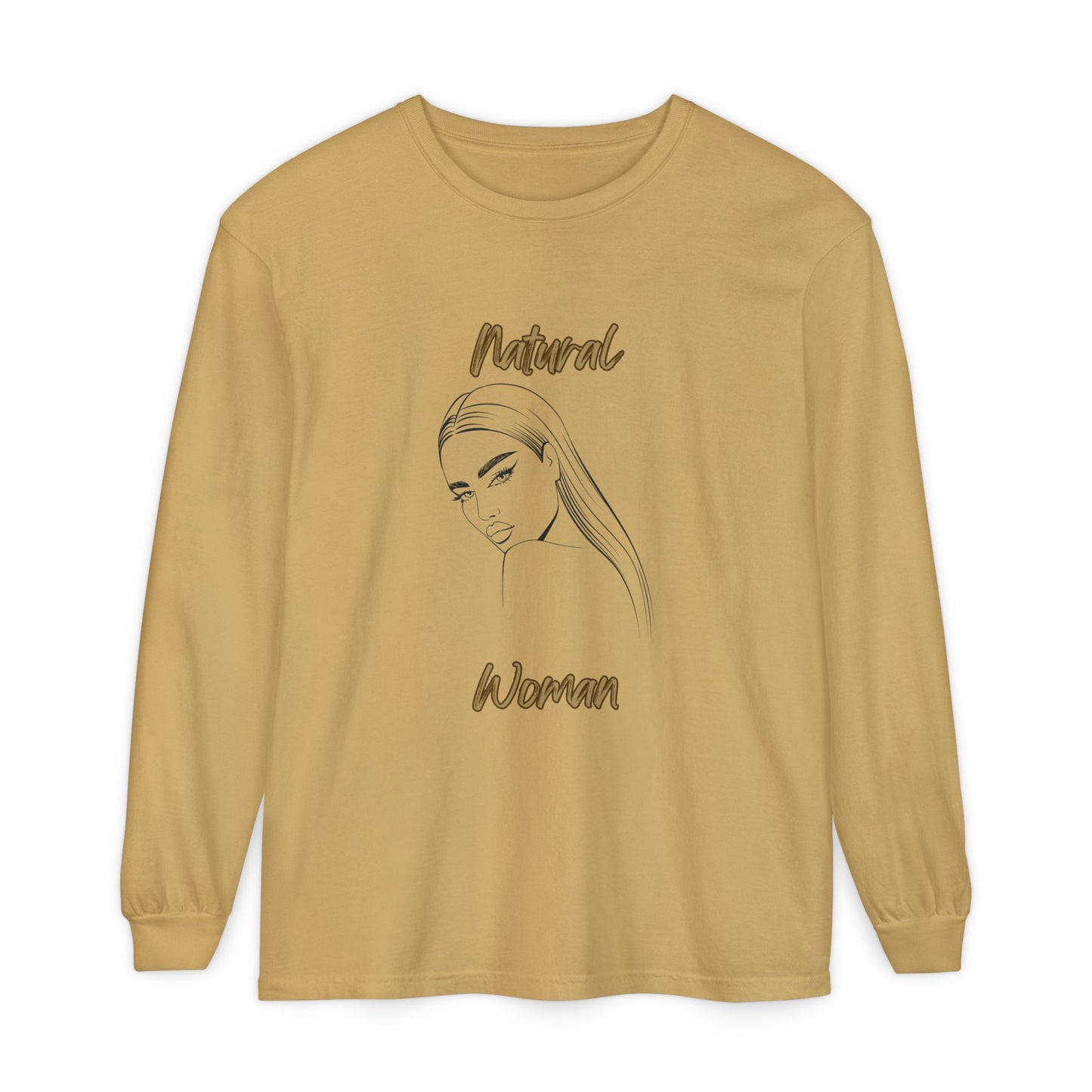 Natural Woman The Stare (BL) Long Sleeve T-Shirt