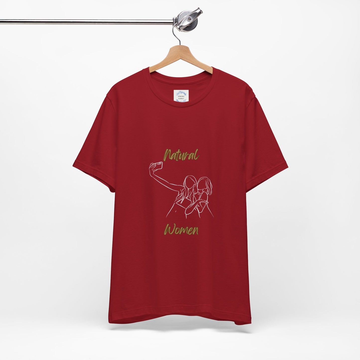 Natural Women Friends Selfie (WL) Short Sleeve T-Shirt