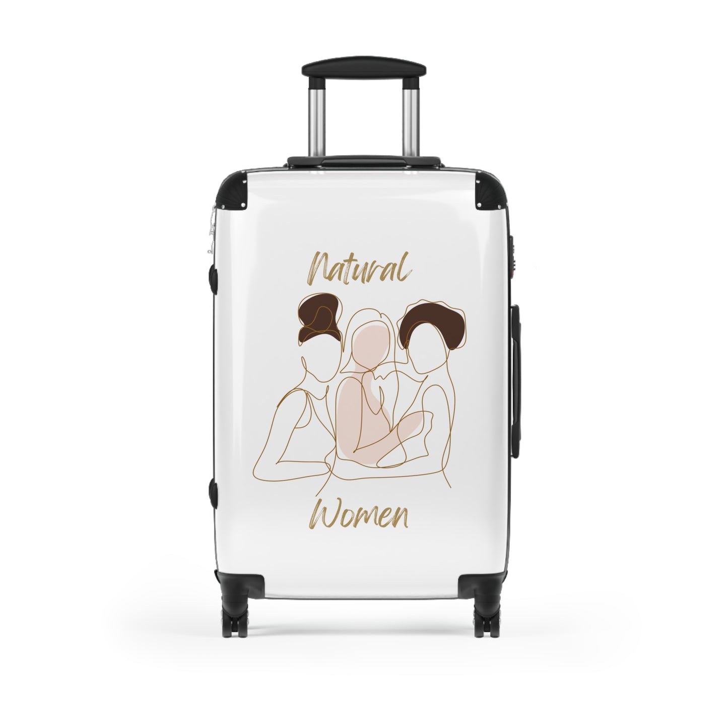 Natural Women Friends (BL) Suitcase WHITE