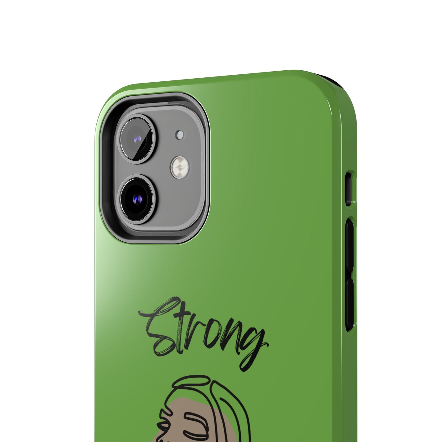 STRONG MOMMA Samsung Galaxy Tough Phone Cases (BL) Green
