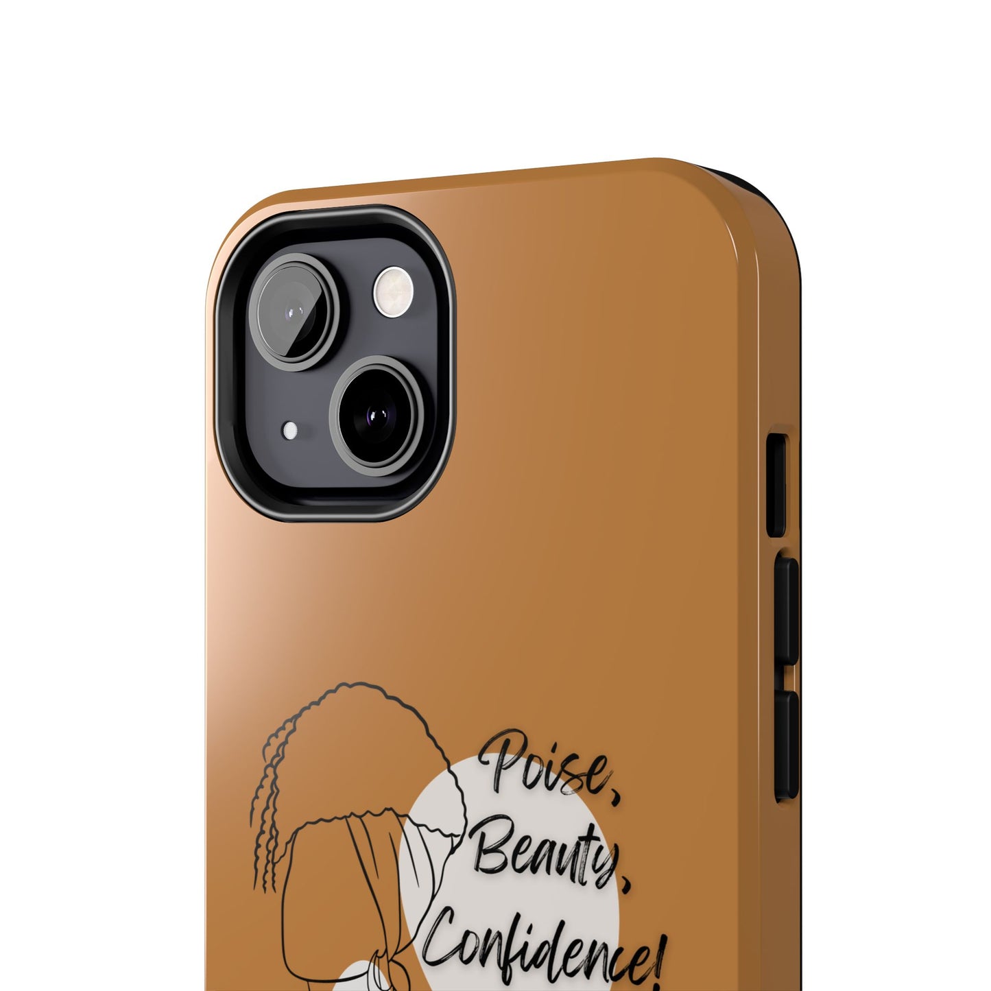 Natural woman Puff (BL)Tough Phone Cases LIGHT BROWN