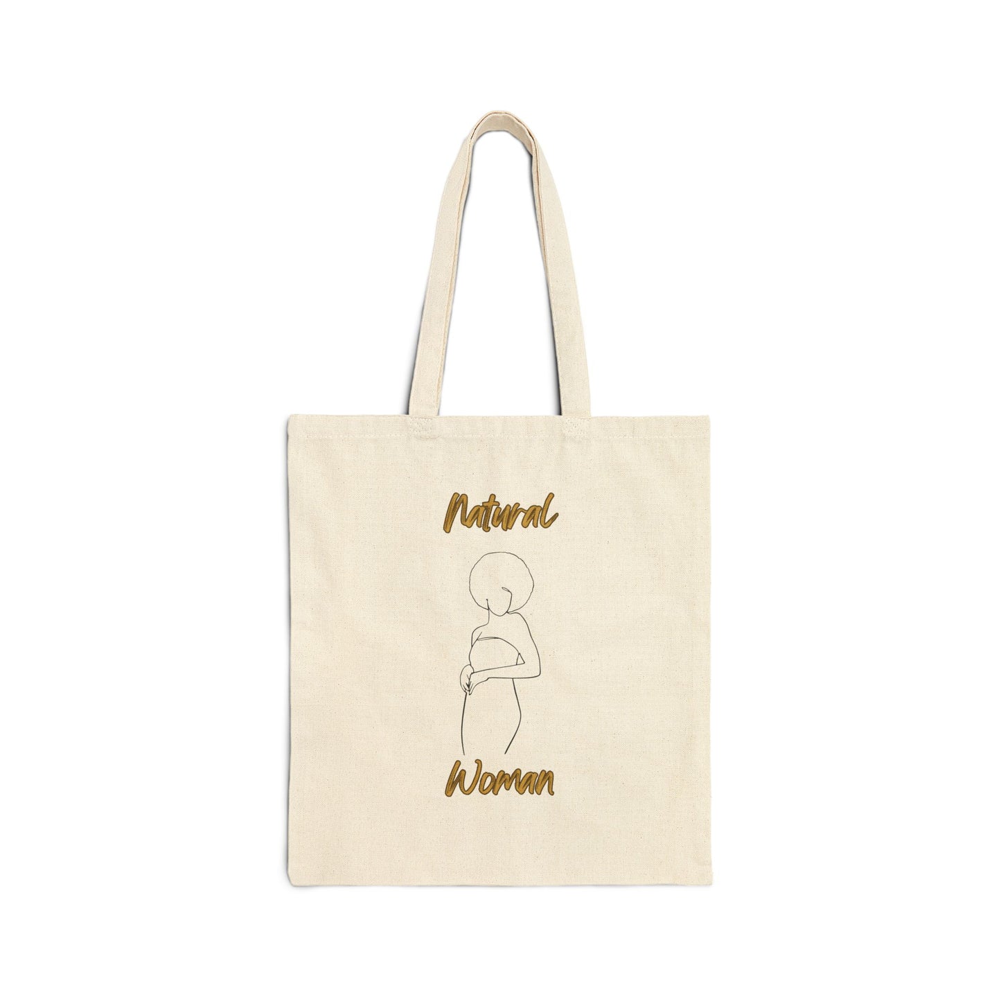 Natural Woman Sho Nuff (BL) Canvas Tote Bag
