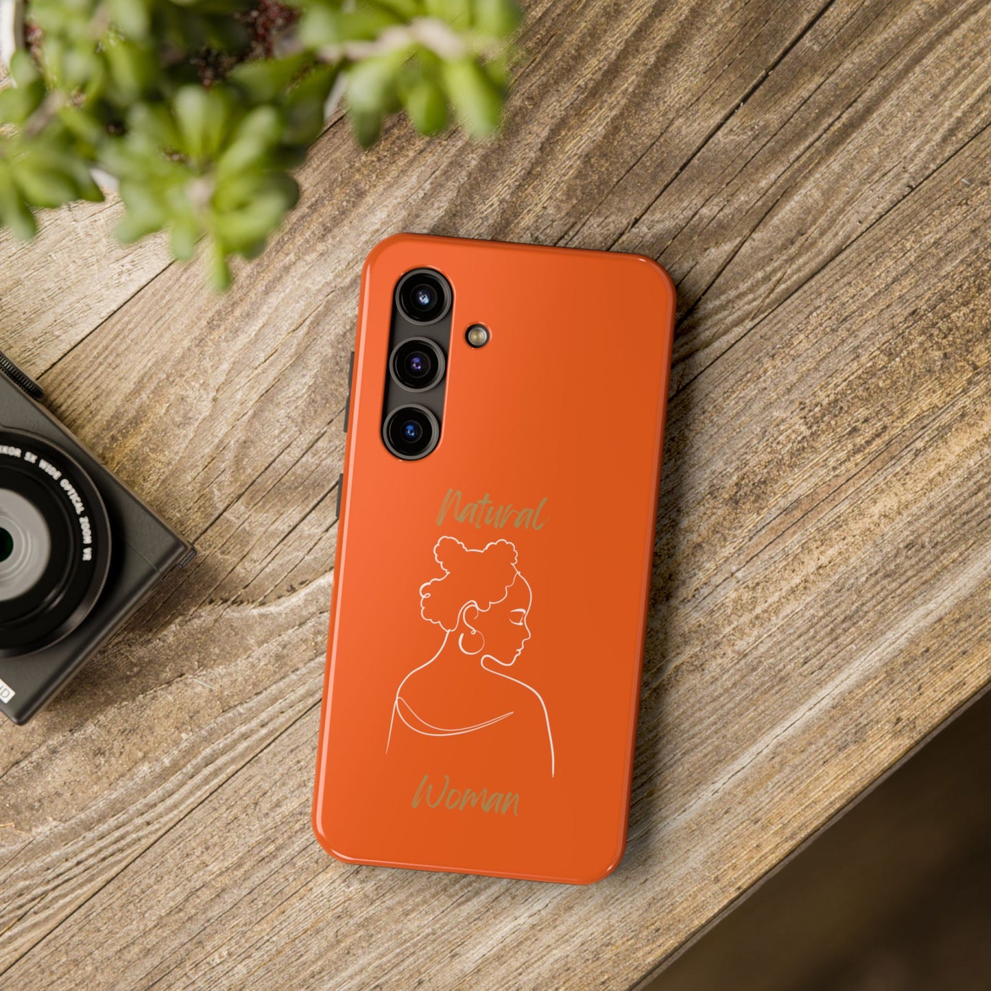 Natural Woman Twists (WL) Tough Phone Case ORANGE