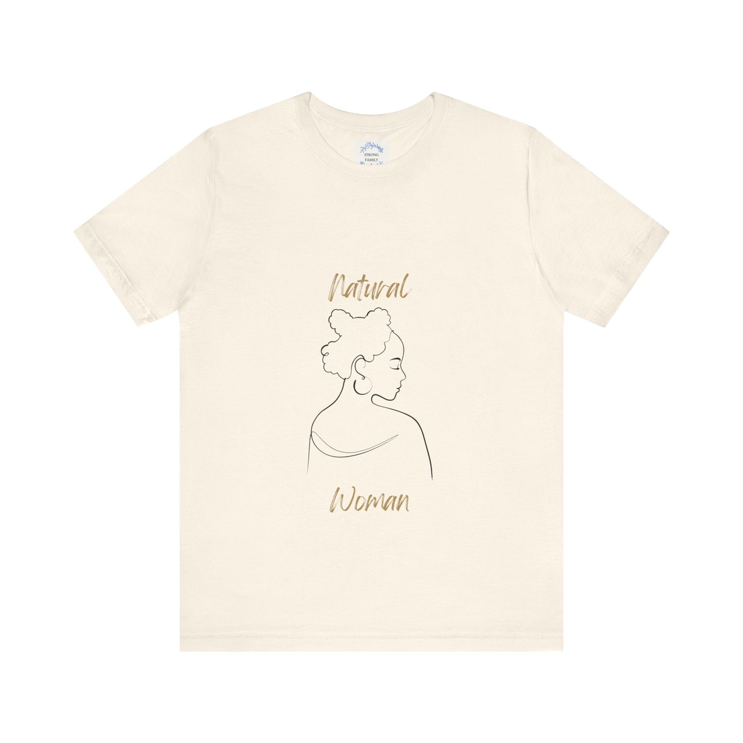 Natural Woman Twists (BL) Short Sleeve T-Shirt