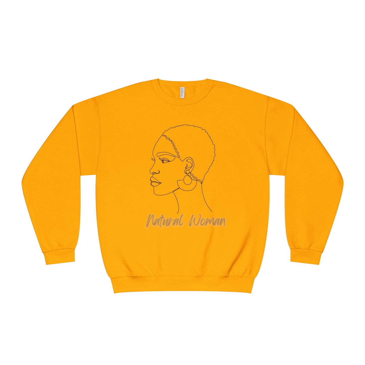 Natural Woman Finger Waves (BL) Crewneck Sweatshirt