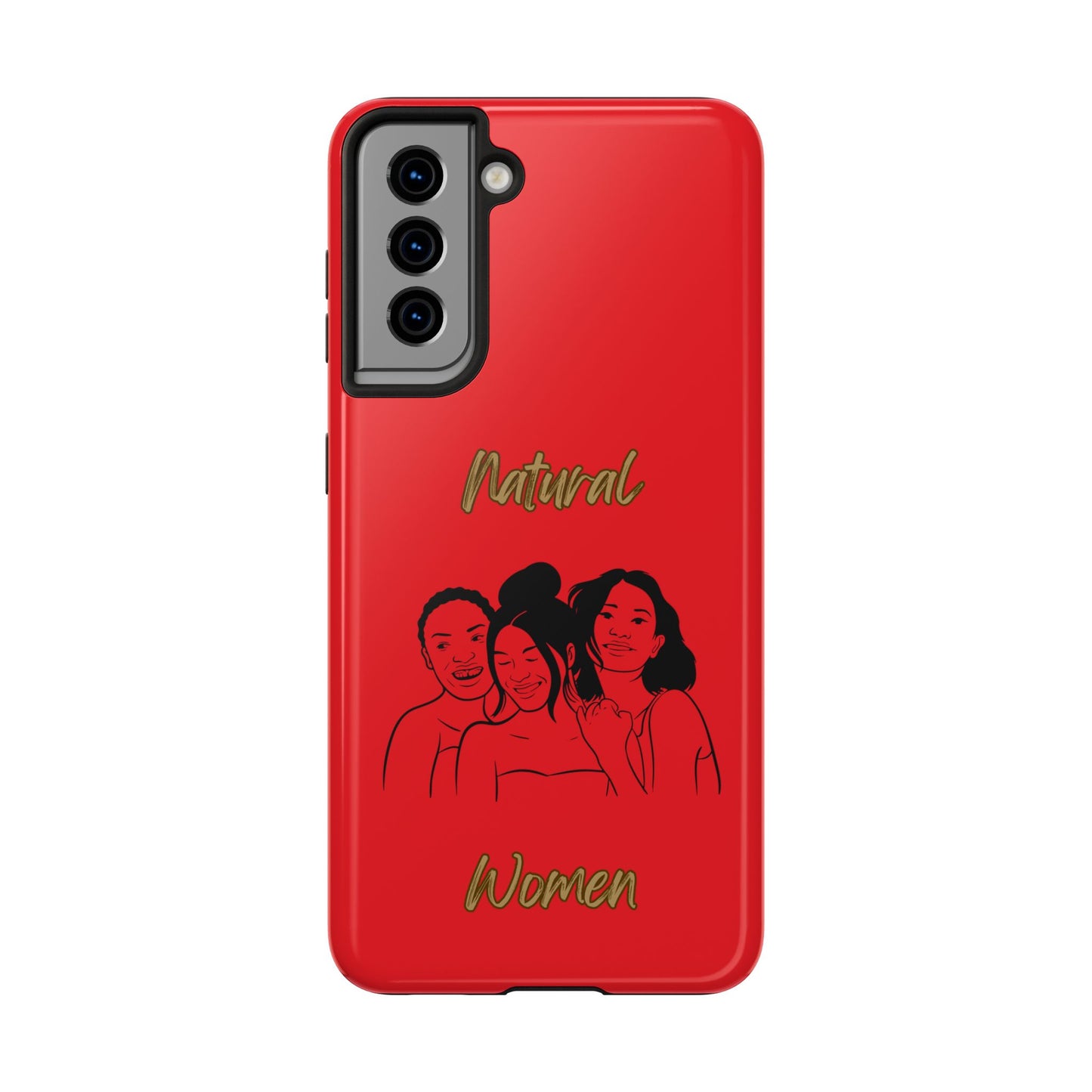 Natural Women Laughing Friends (BL)Tough Phone Cases RED