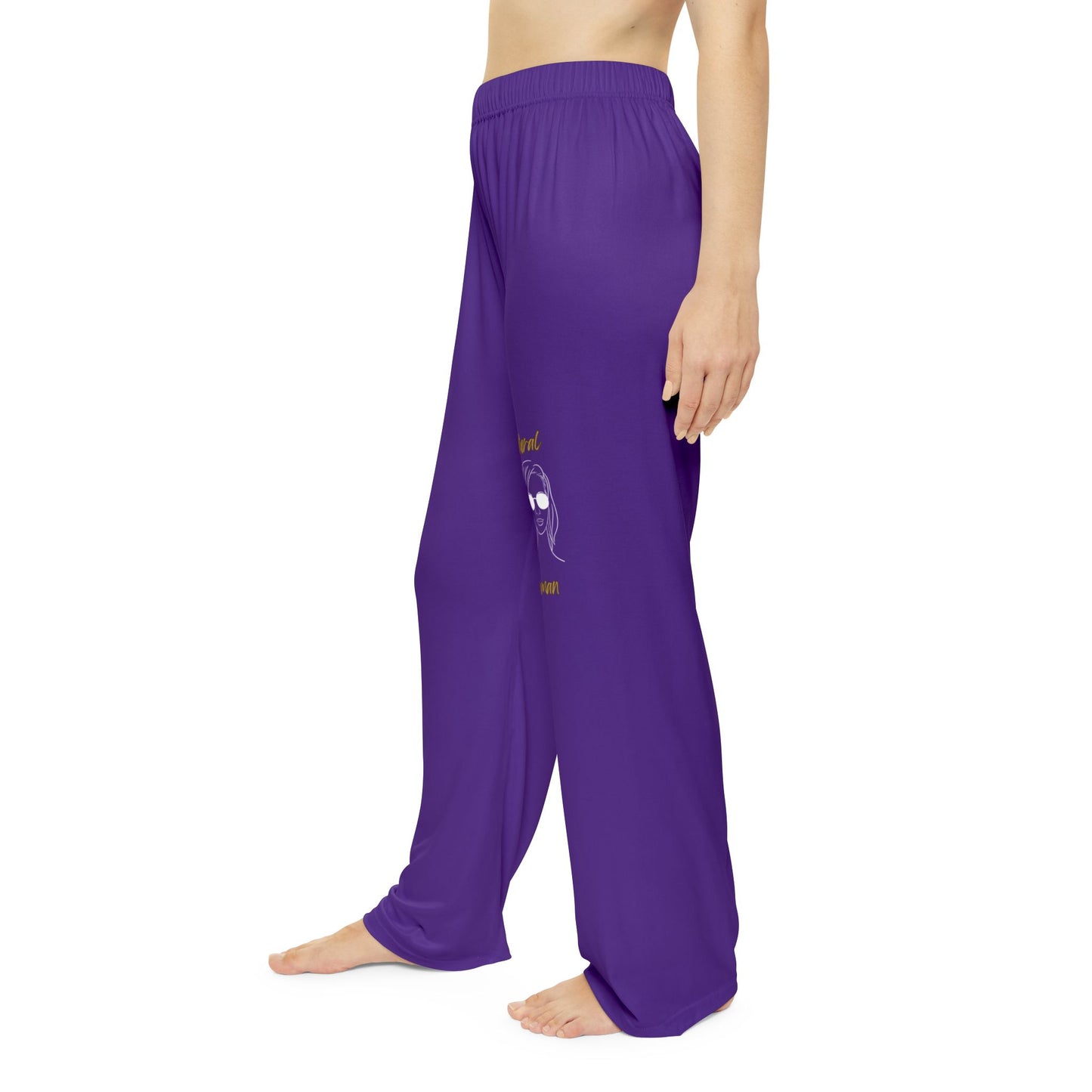 Natural Woman Shades (BL) Women's Pajama Pants PURPLE