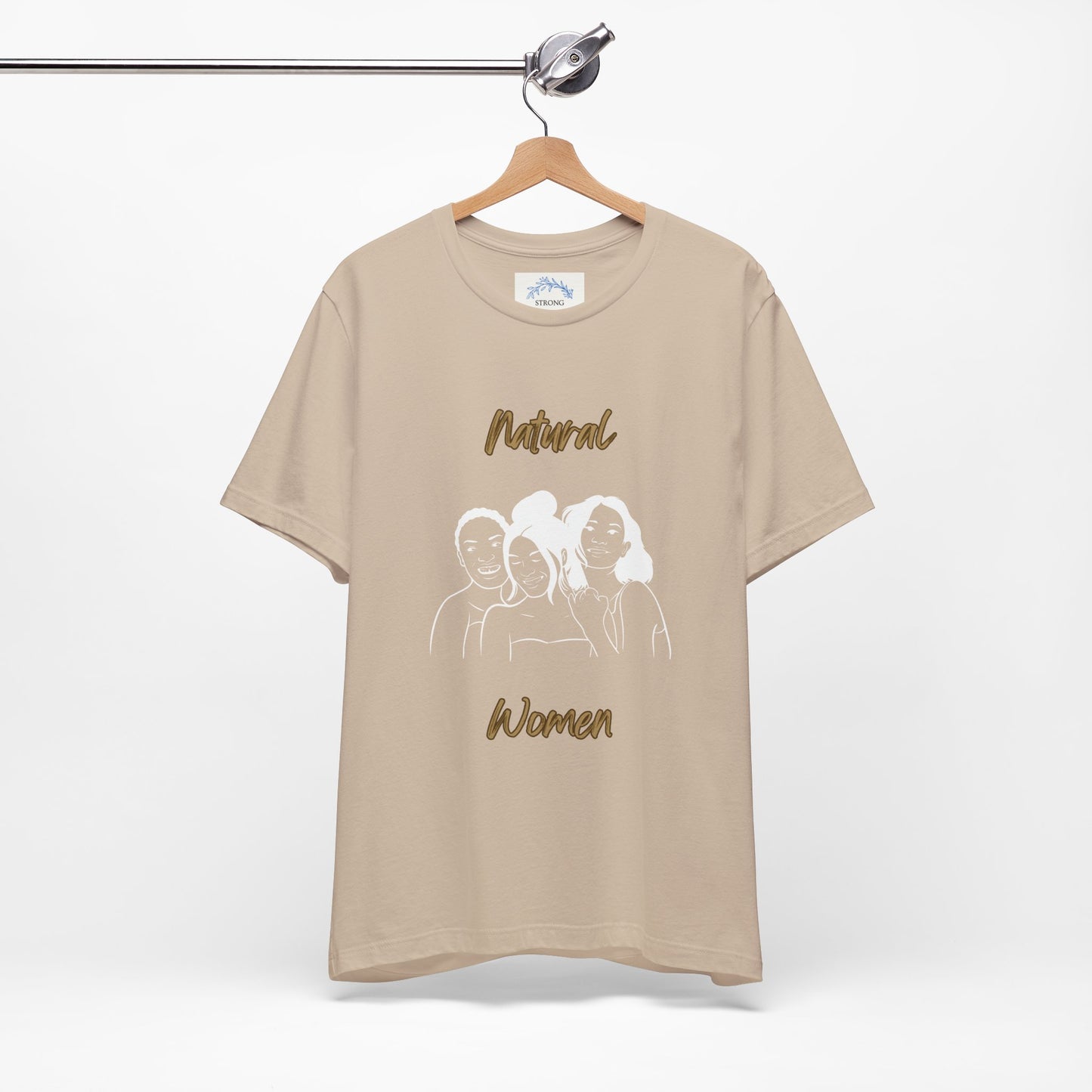 Natural Woman Laughing Friends (WL) Short Sleeve T-Shirt