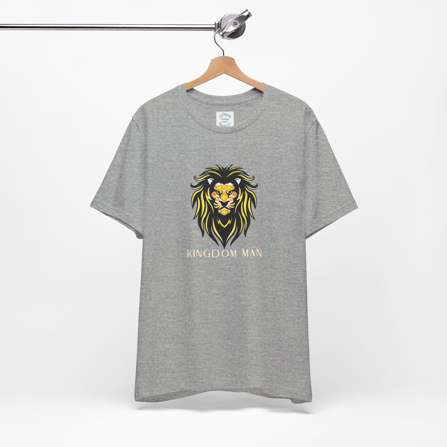 Kingdom Man (White/Gold) Short Sleeve T-Shirt