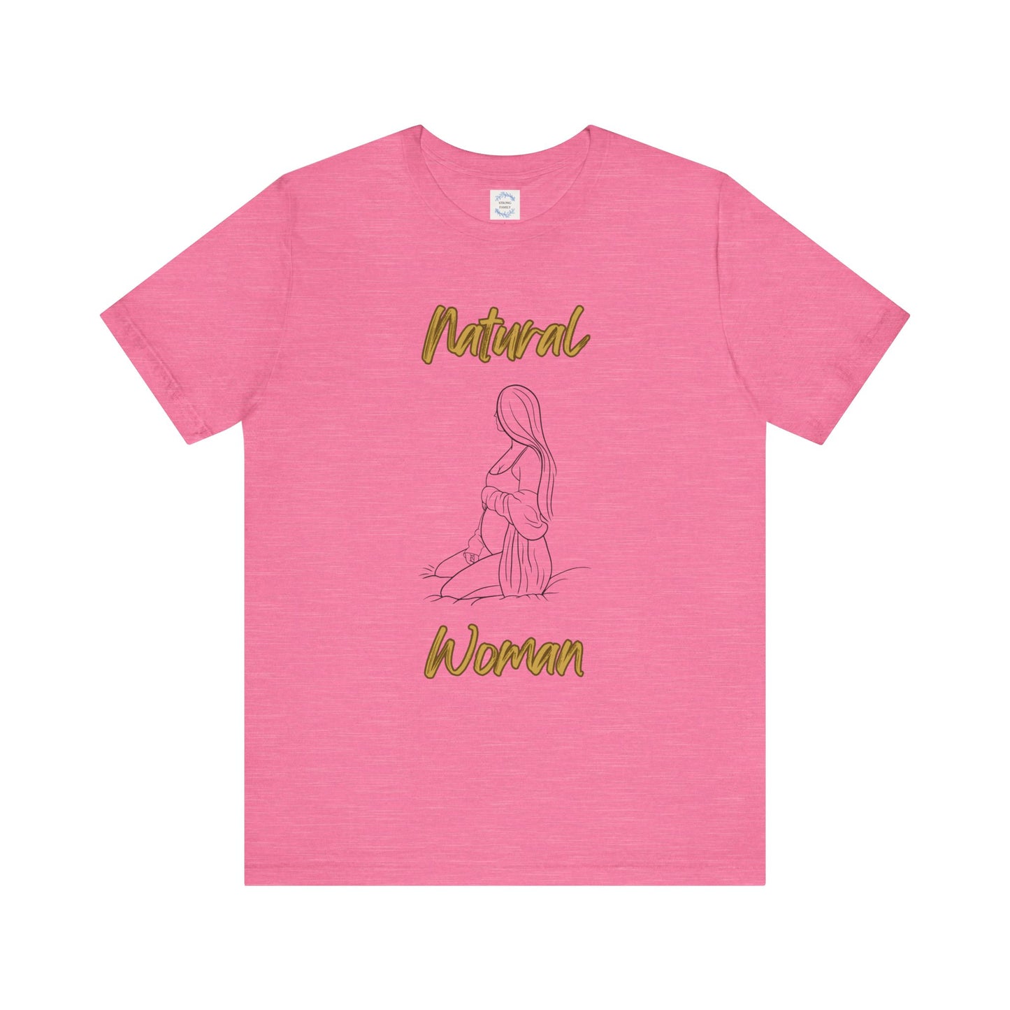 Natural Woman Expecting (BL) Short Sleeve T-Shirt