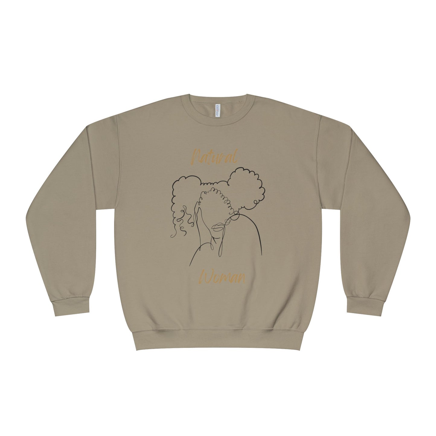 Natural Woman Twin Puffs (BL) Crewneck Sweatshirt