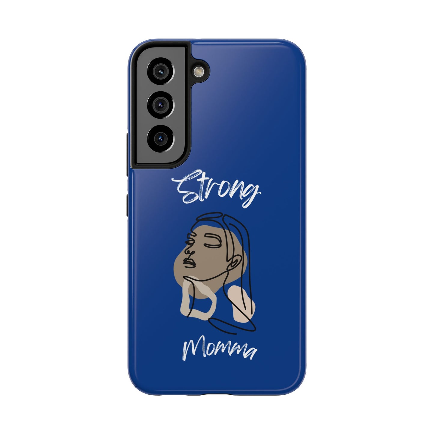 Strong Momma (WL) Tough Phone Cases DARK BLUE