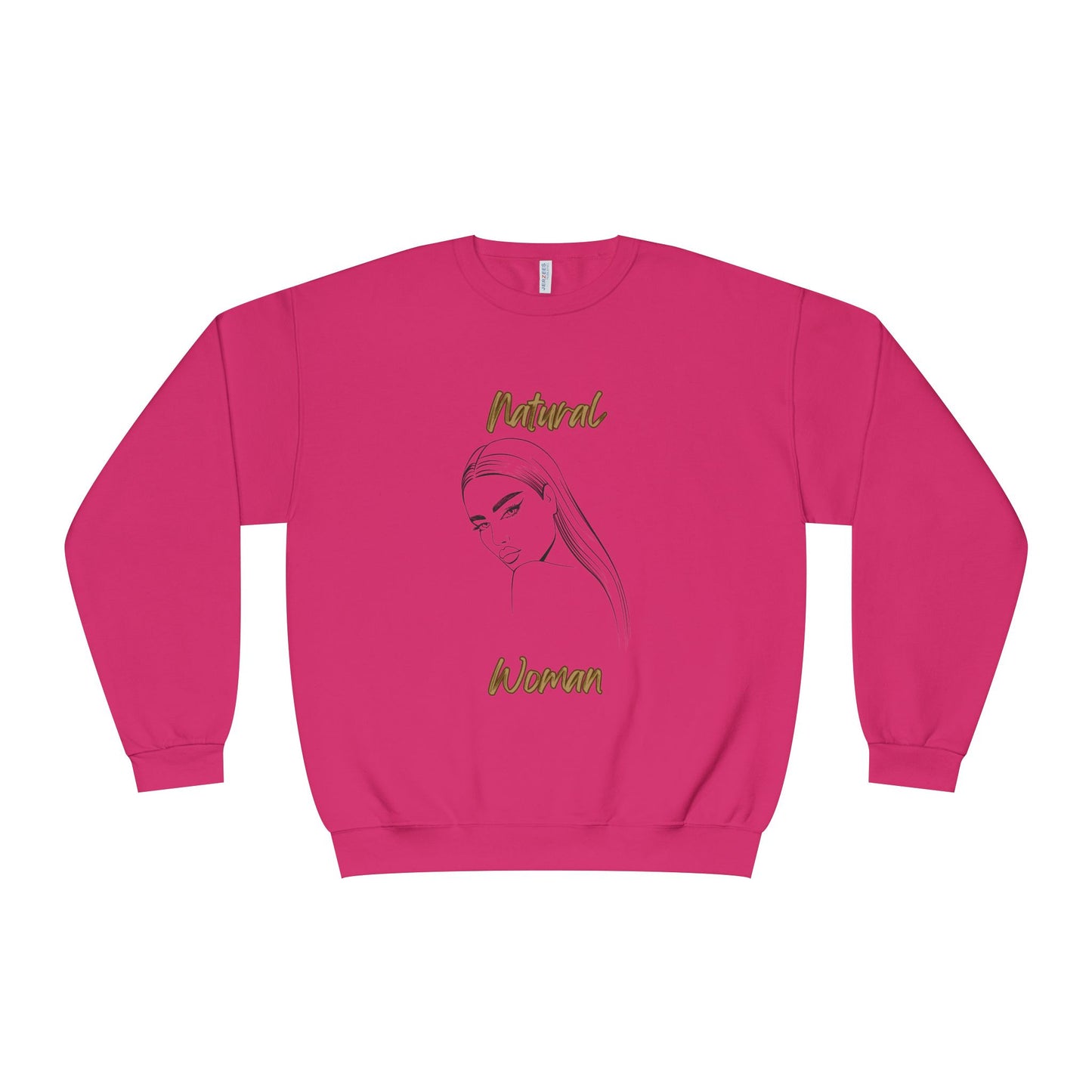 Natural Woman The Stare (BL) Crewneck Sweatshirt