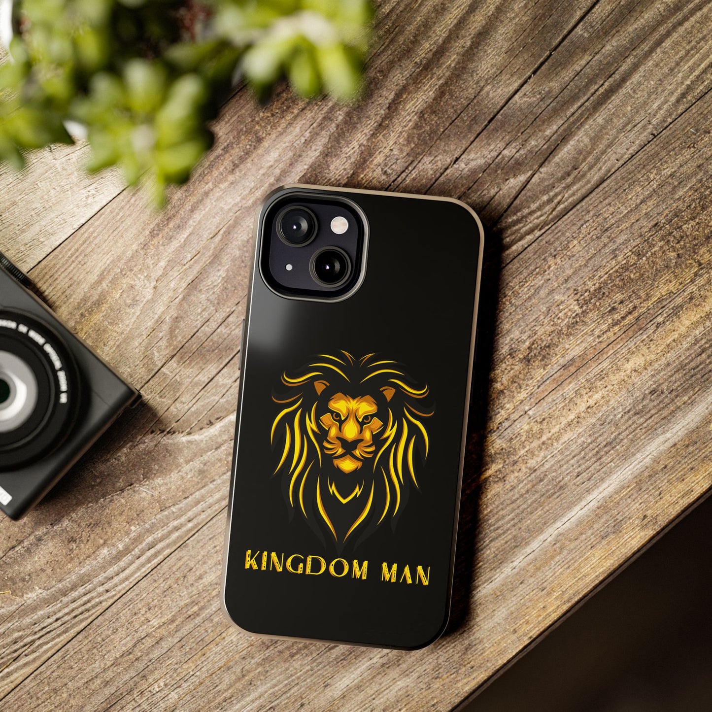 KIngdom Man (Gold Label) Tough Phone Cases BLACK