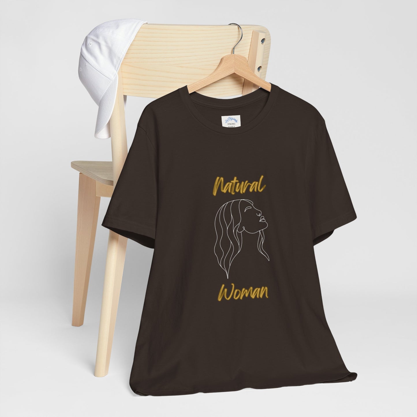 Natural Woman Breeze on Face (WL) Short Sleeve T-Shirt