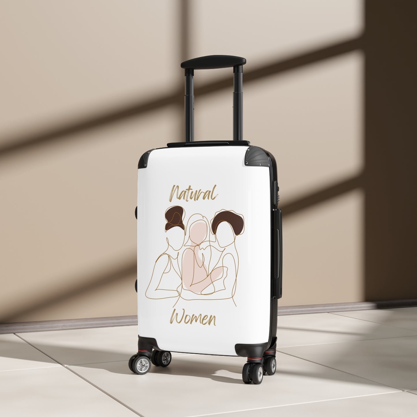 Natural Women Friends (BL) Suitcase WHITE