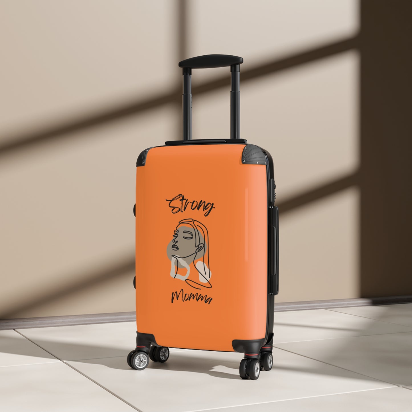 Strong Momma (BL) Luggage Bags CRUSTA