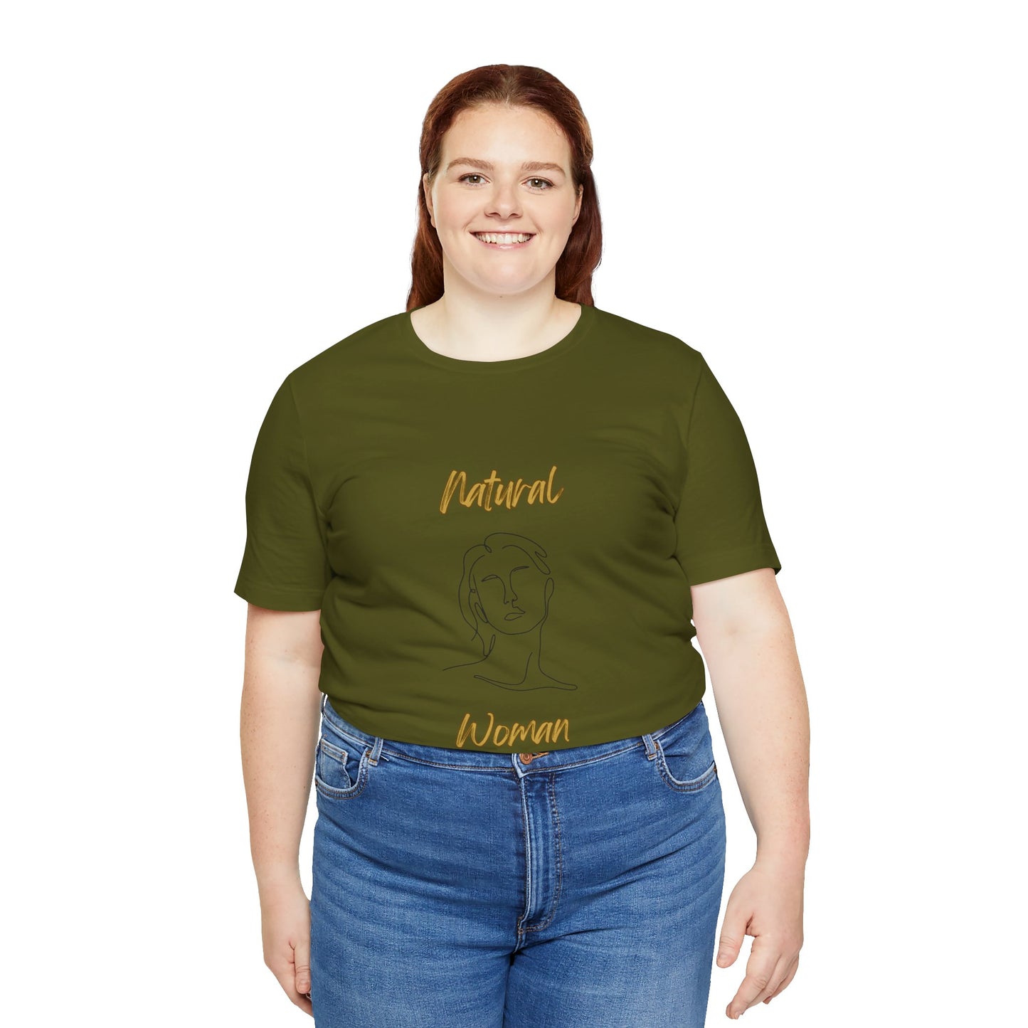Natural Woman Hello (BL) Short Sleeve T-Shirt