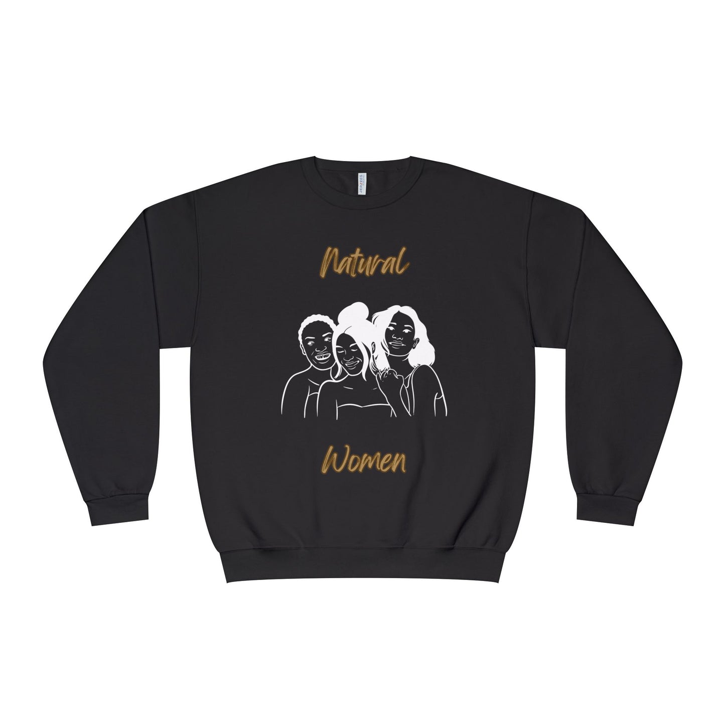 Natural Woman Laughing Friends (WL) Crewneck Sweatshirt