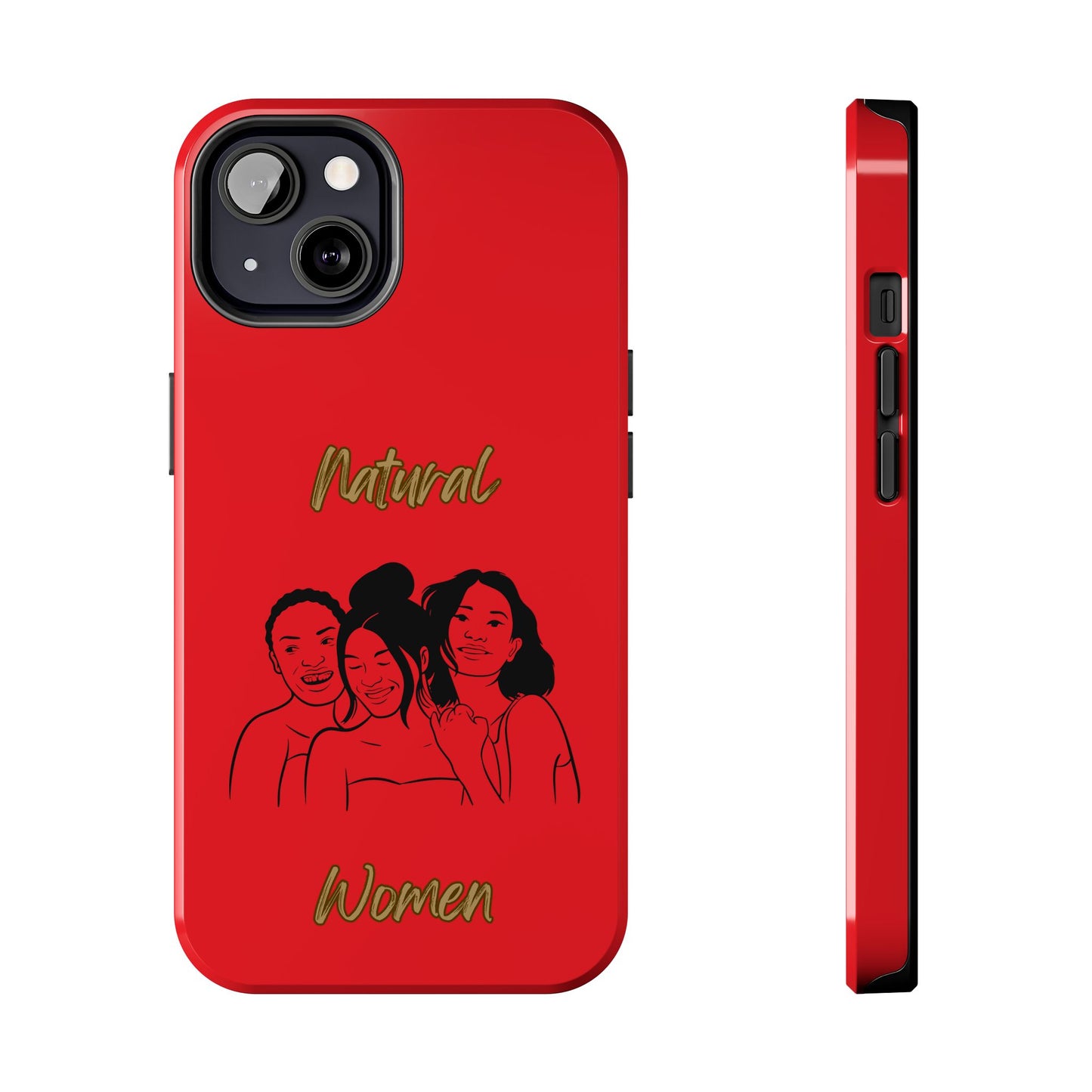 Natural Women Laughing Friends (BL)Tough Phone Cases RED