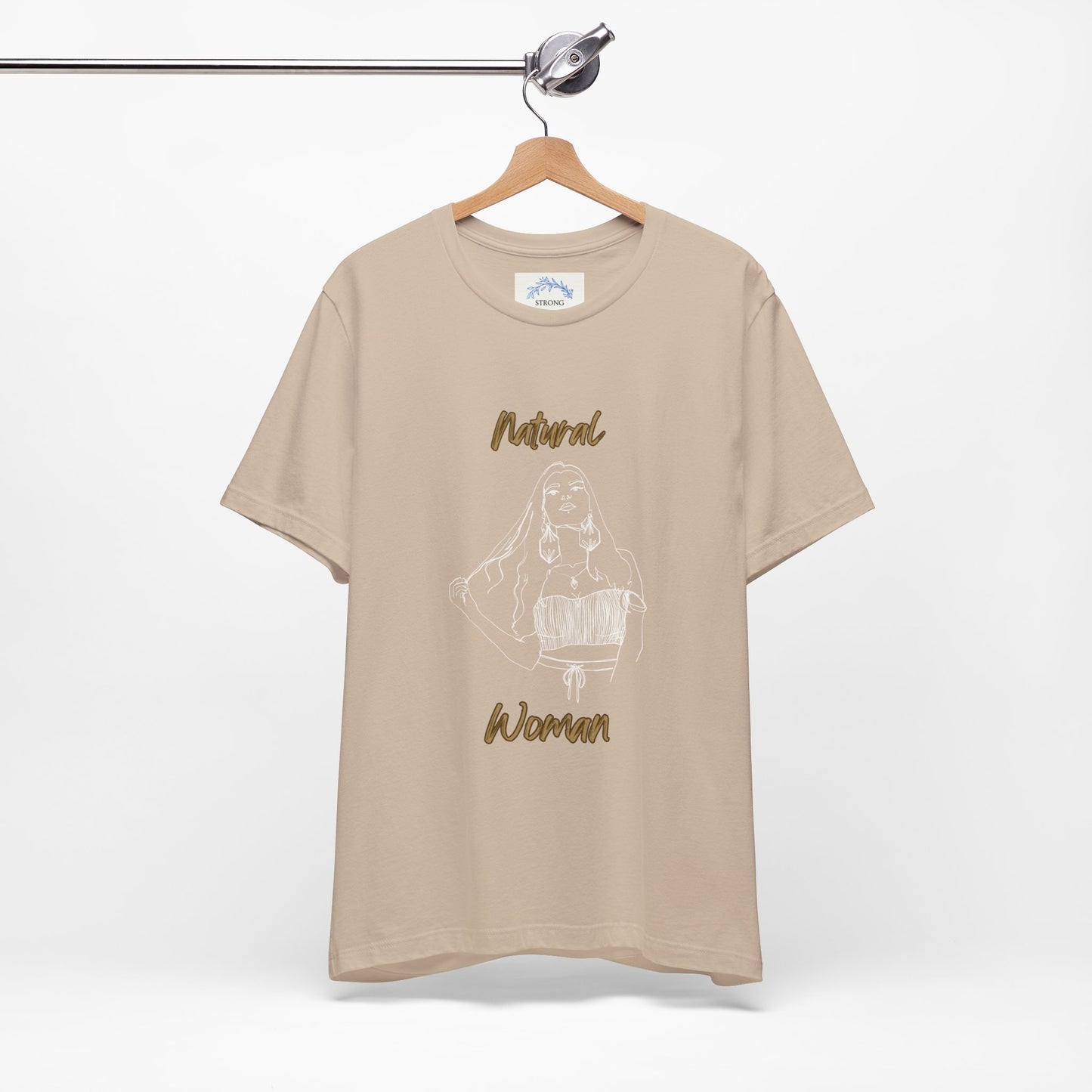 Natural Woman Thinking (WL) Short Sleeve T-Shirt