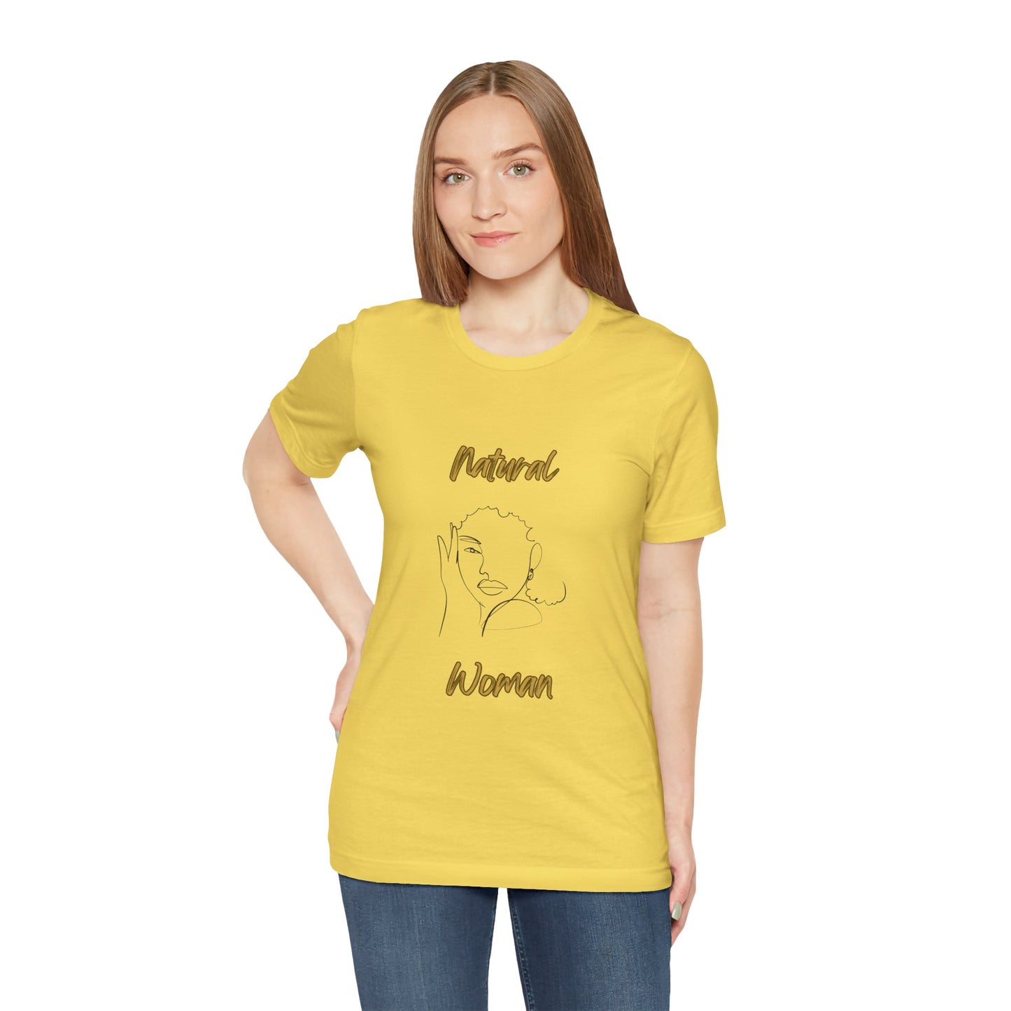 Natural Woman Let's Be Friends (BL) Short Sleeve T-Shirt