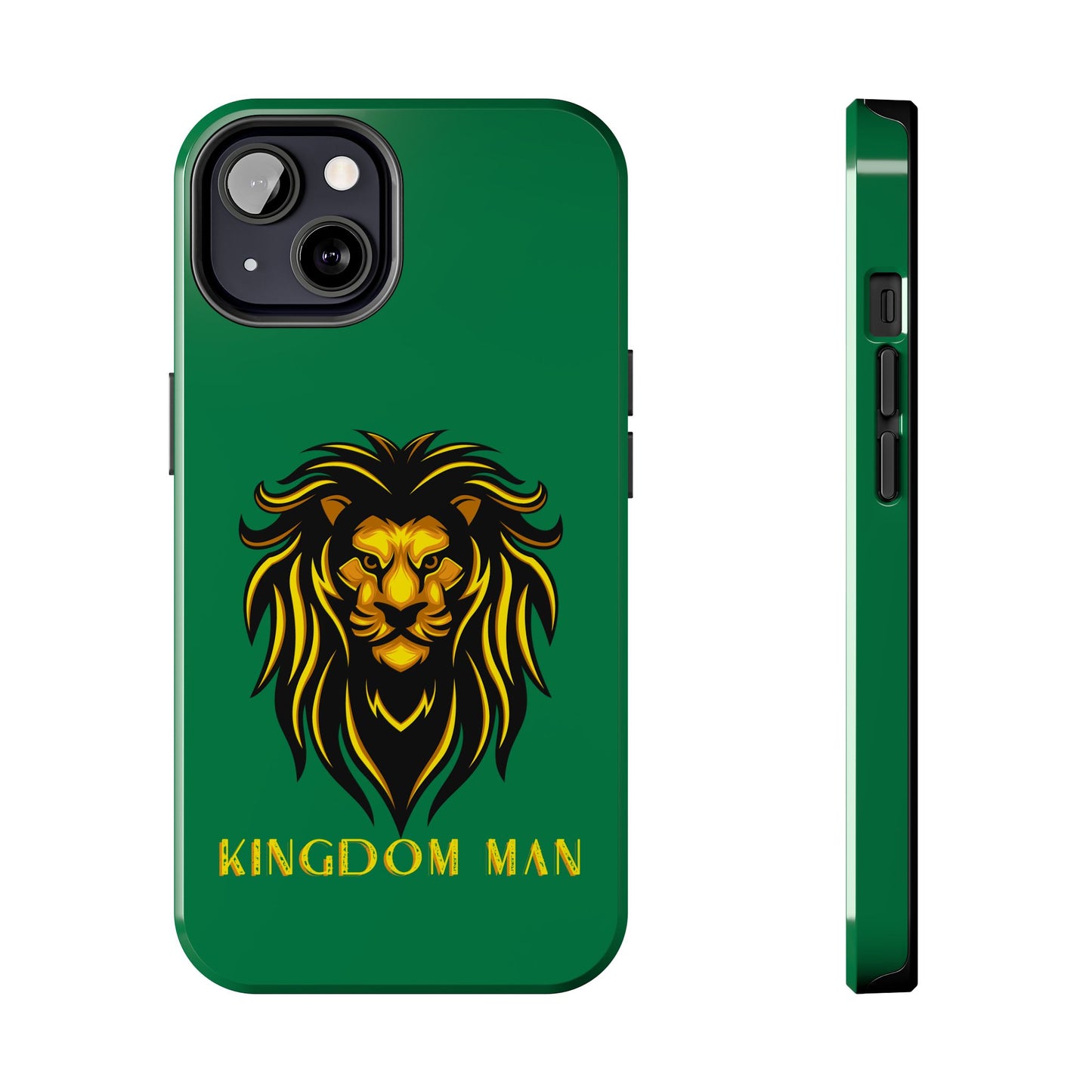 Kingdom Man (Gold Label) Tough Phone Case DARK GREEN