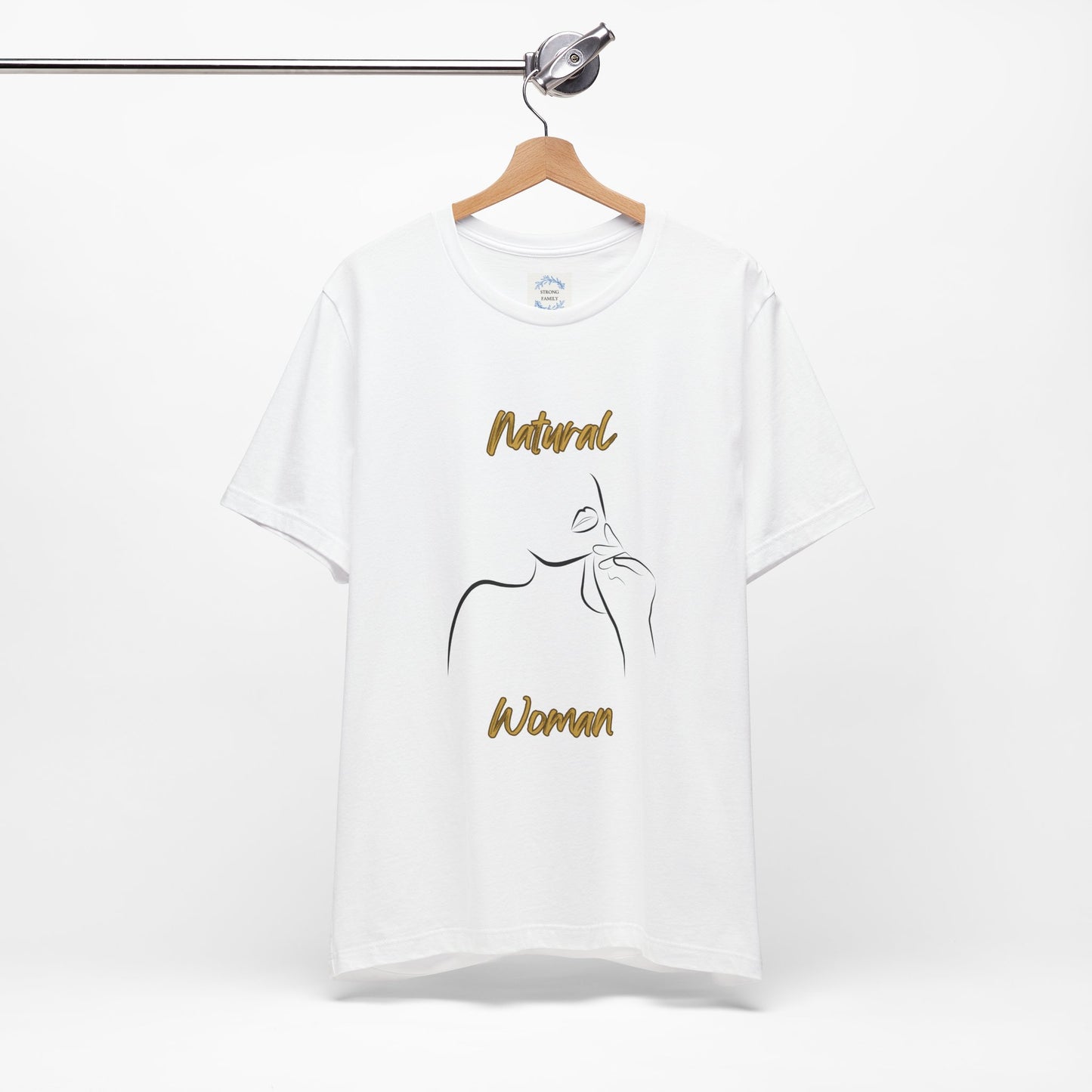 Natural Woman Chin Up (BL) Short Sleeve T-Shirt
