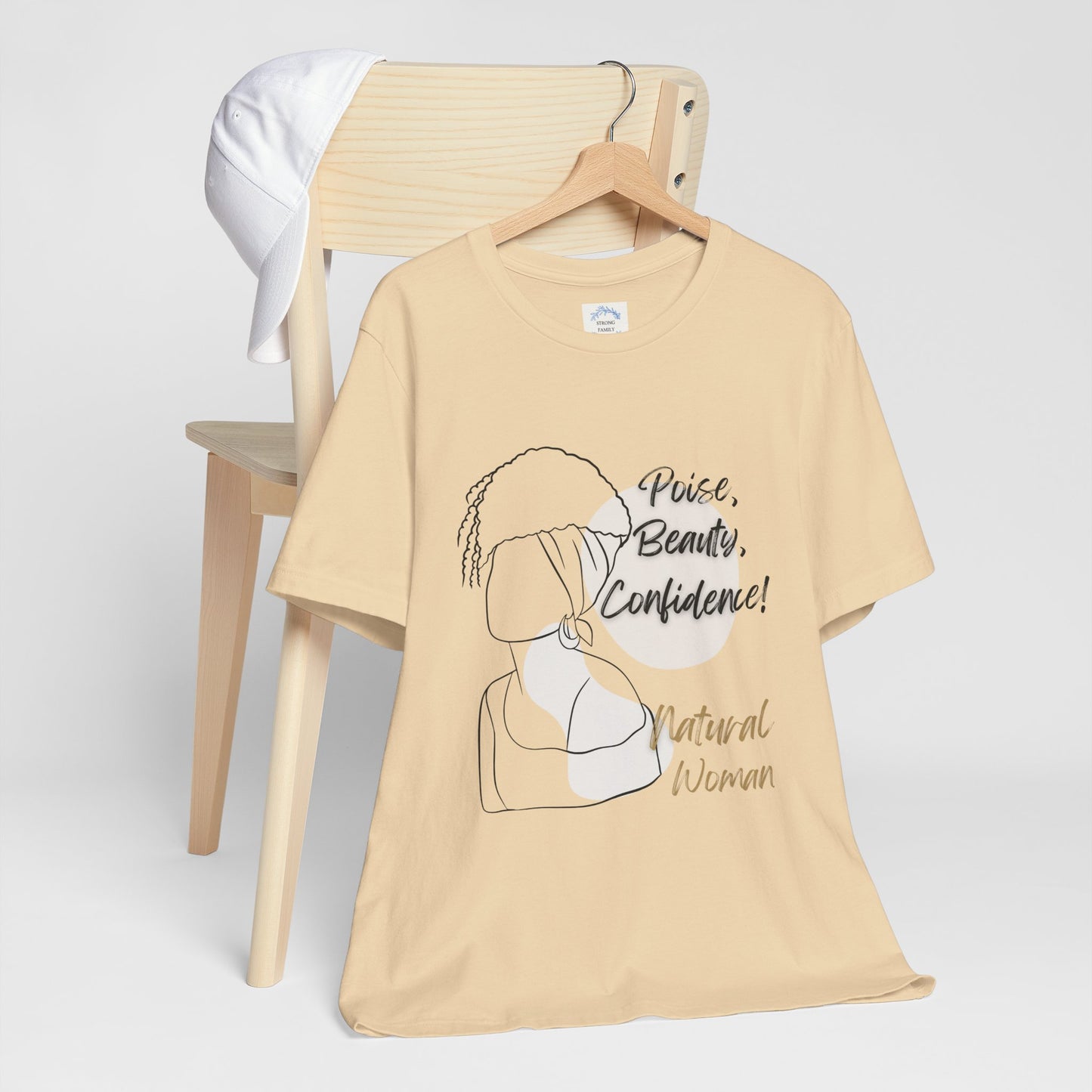 Natural Woman Puff (BL) Short Sleeve T-Shirt