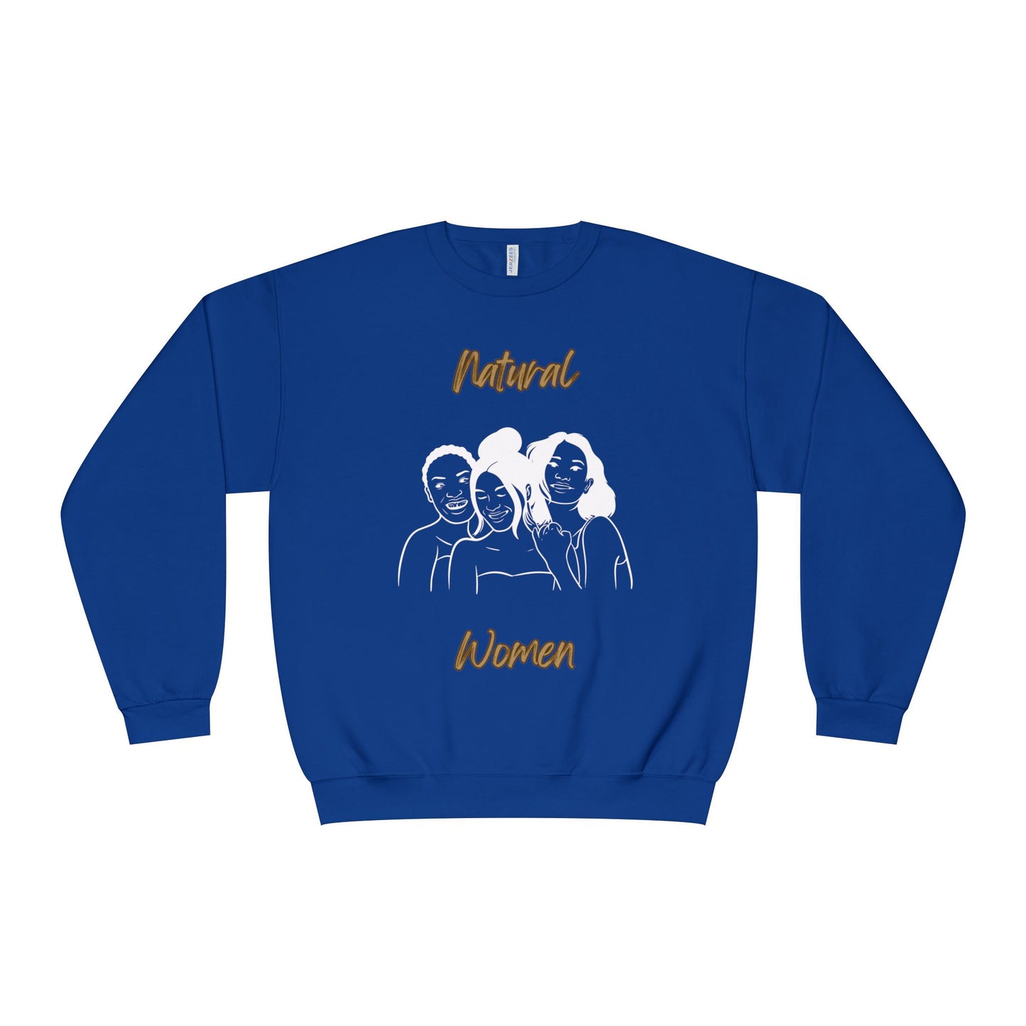 Natural Woman Laughing Friends (WL) Crewneck Sweatshirt
