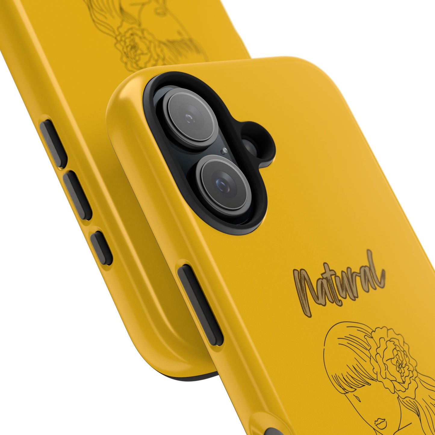 Natural Woman Newness (BL)Tough Phone Cases YELLOW