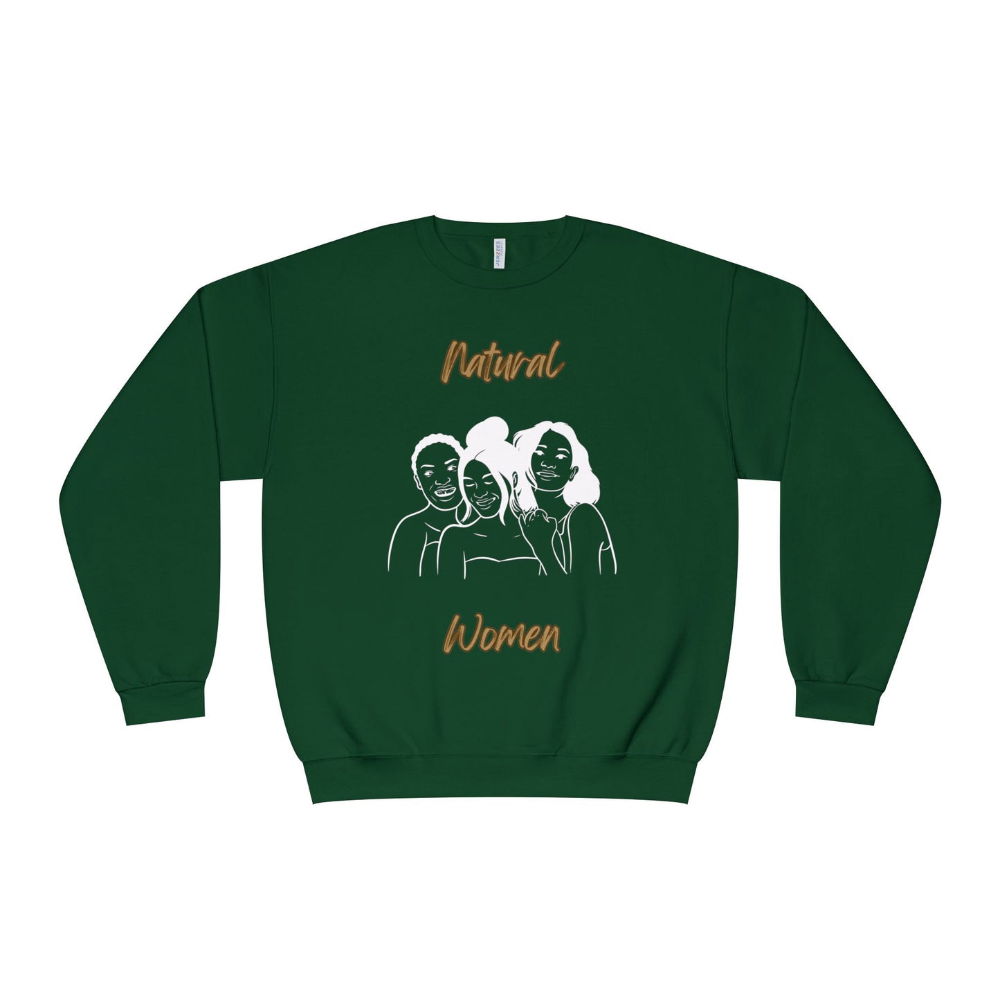 Natural Woman Laughing Friends (WL) Crewneck Sweatshirt