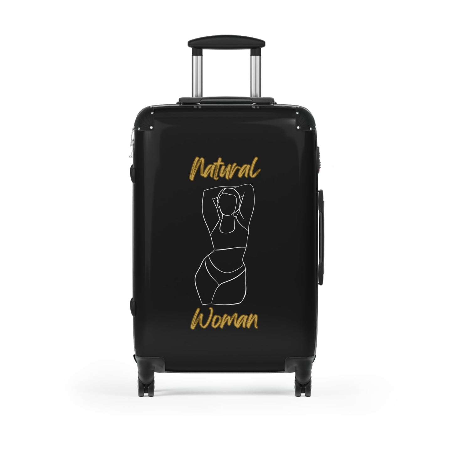Natural Woman I Love Me (WL) Suitcase BLACK