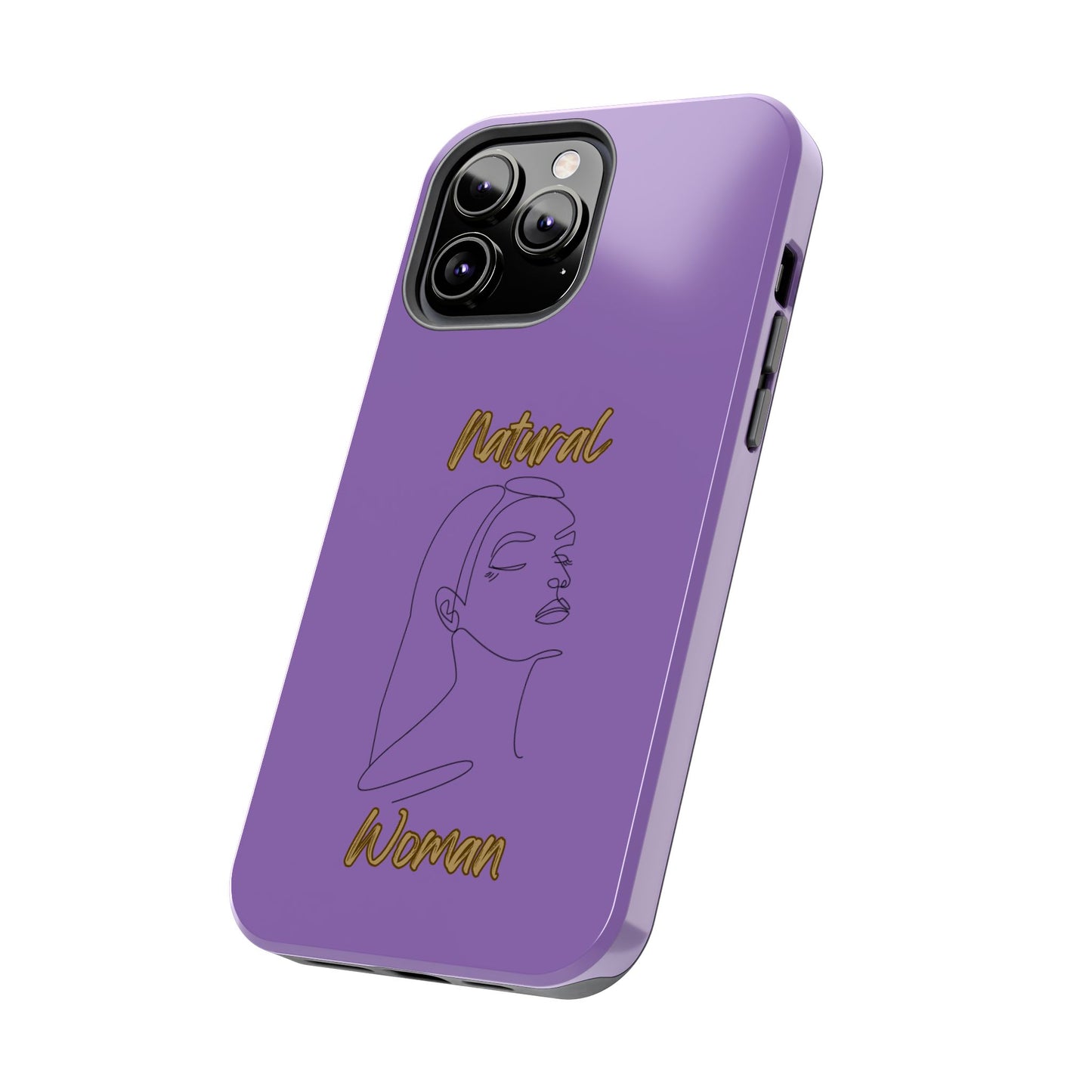Natural Woman Calm (BL) Tough Phone Cases LIGHT PURPLE