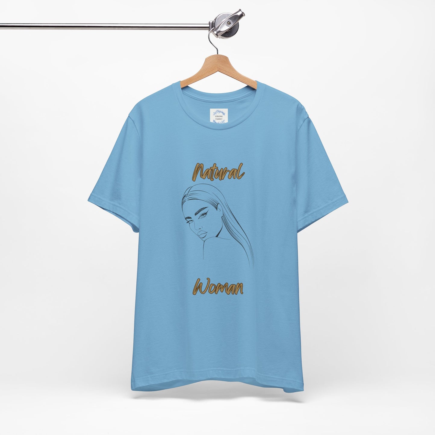 Natural Woman The Stare (BL) Short Sleeve T-Shirt