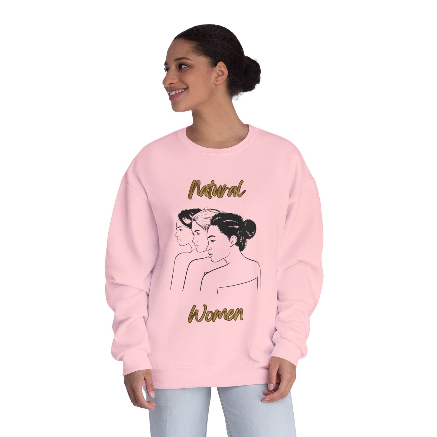 Natural Women United Friends (BL) Crewneck Sweatshirt