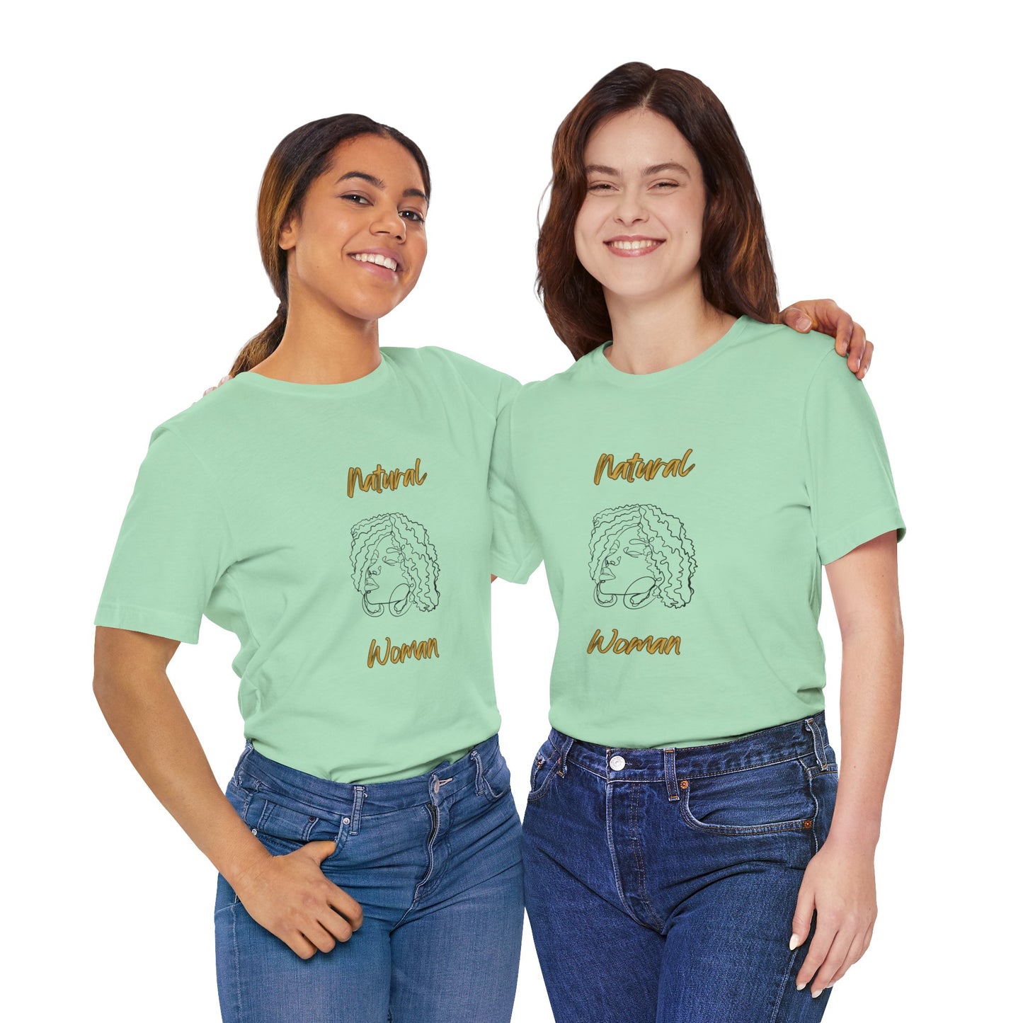Natural Woman Naturally Me (BL) Short Sleeve T-Shirt