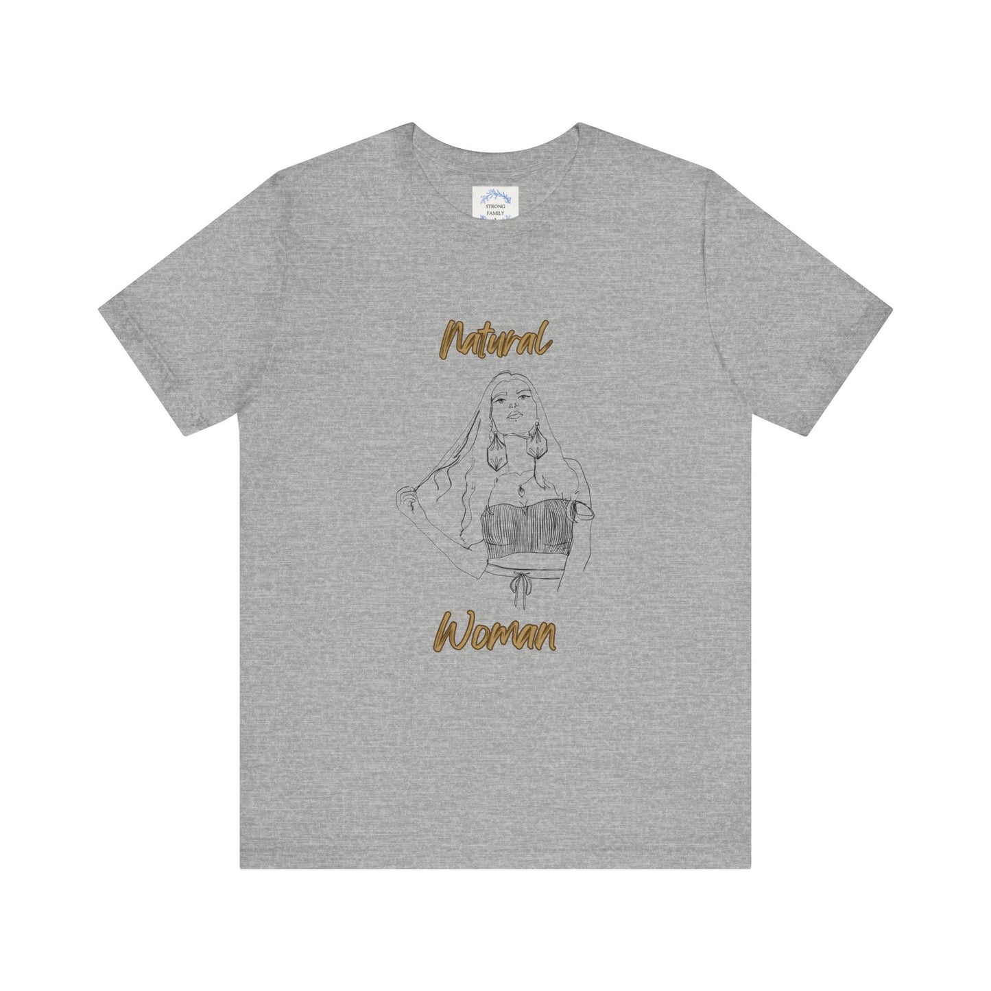 Natural Woman Thinking (BL) Short Sleeve T-Shirt