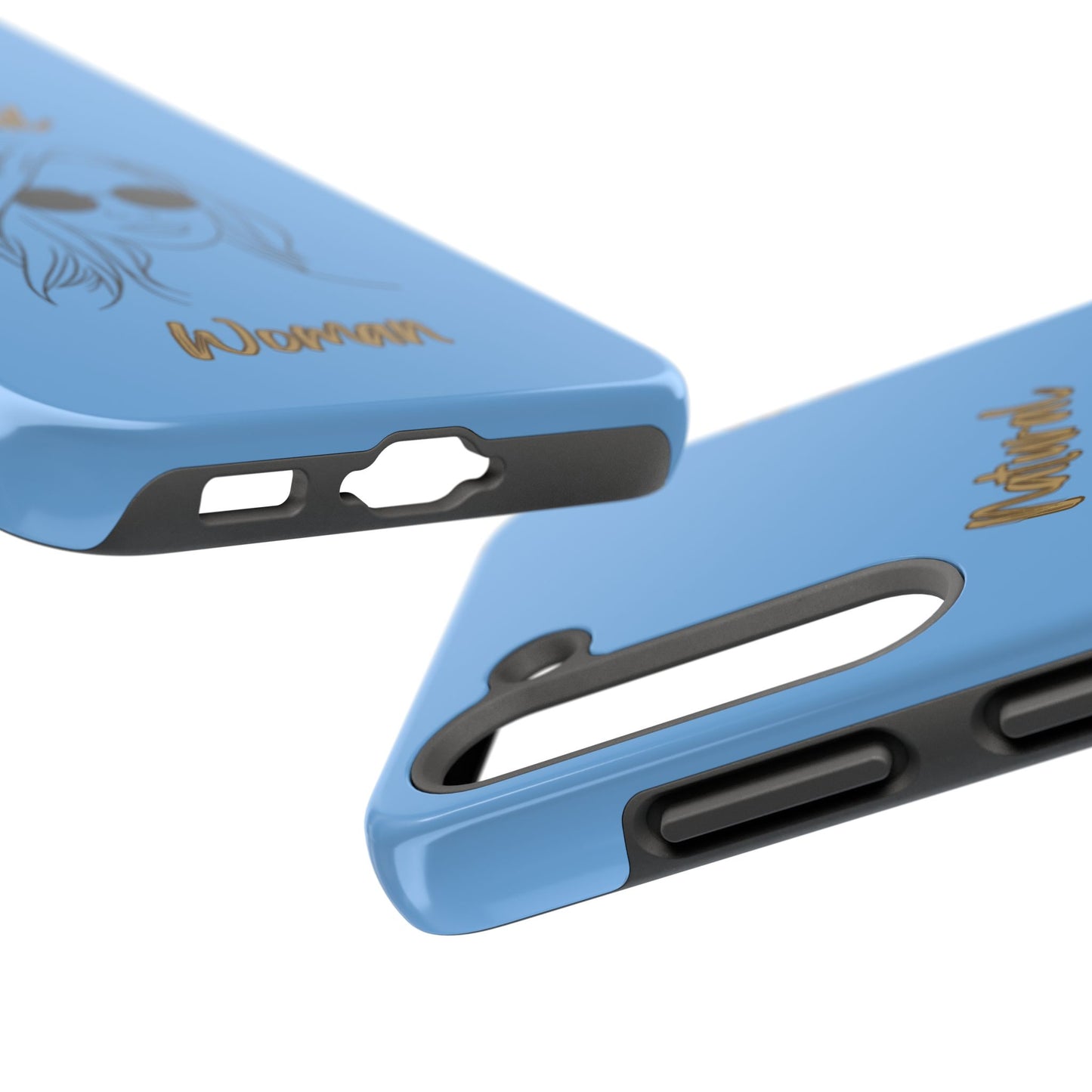 Natural Woman Shades (BL)Tough Phone Cases LIGHT BLUE
