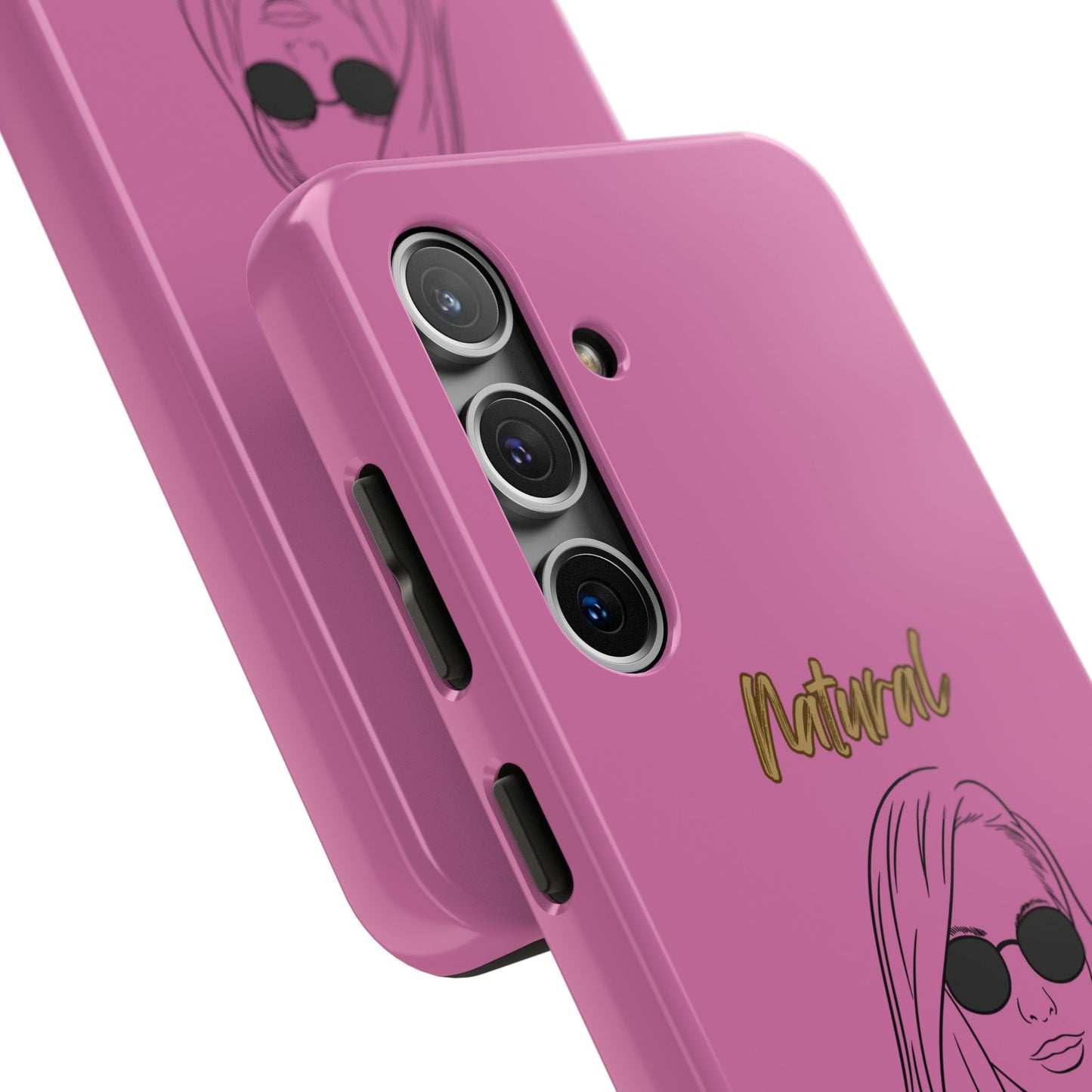 Natural Woman Shades (BL)Tough Phone Cases LIGHT PINK