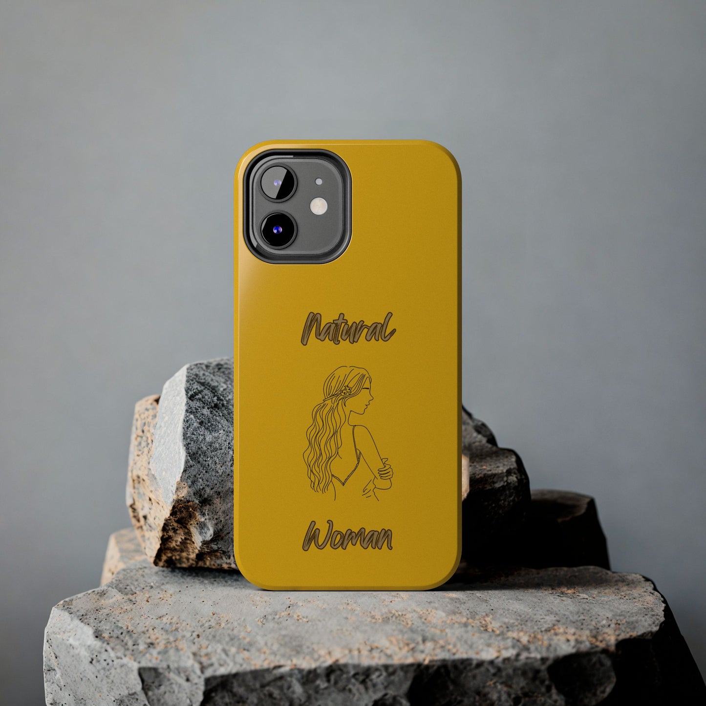 Natural Woman Young Woman (BL)Tough Phone Cases YELLOW