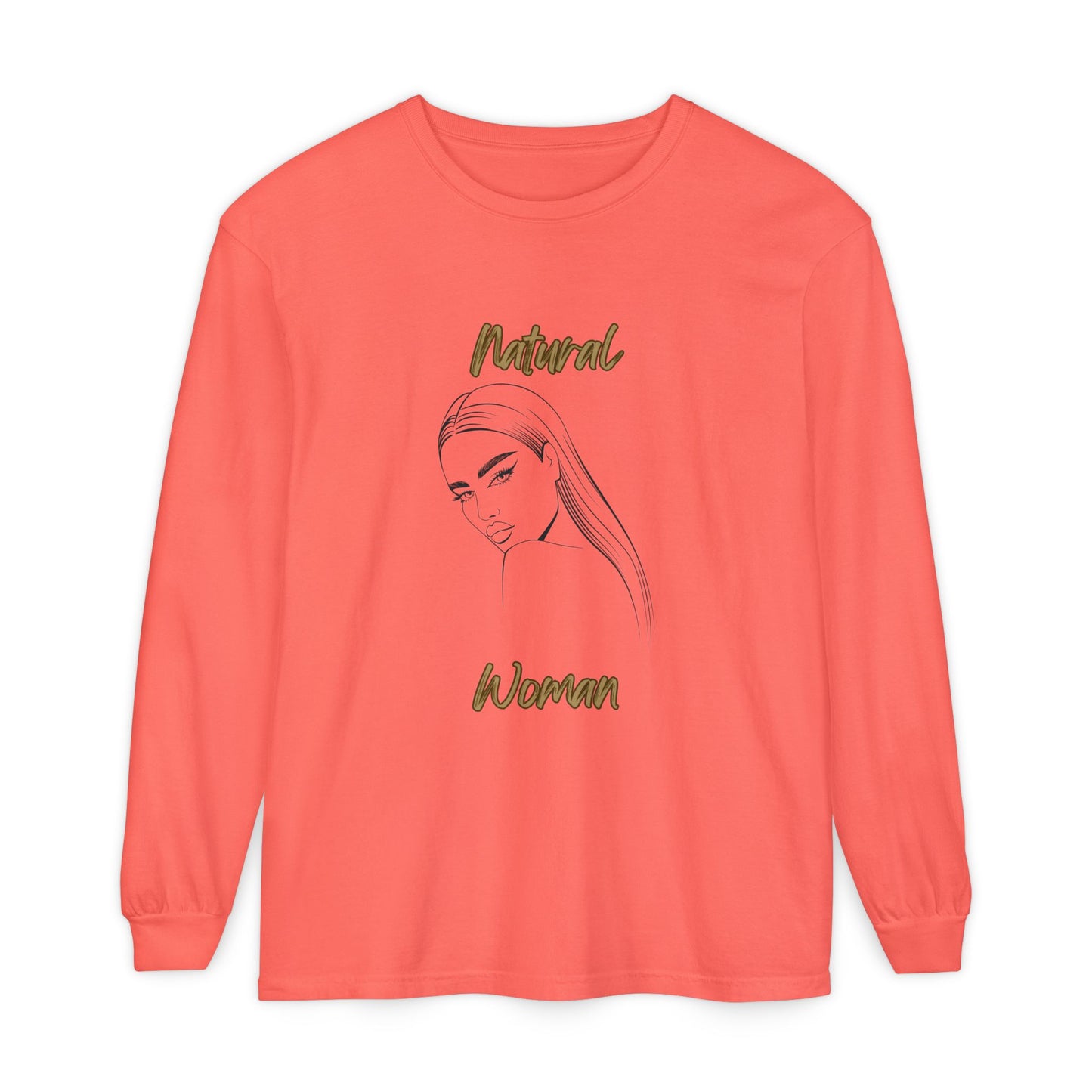 Natural Woman The Stare (BL) Long Sleeve T-Shirt