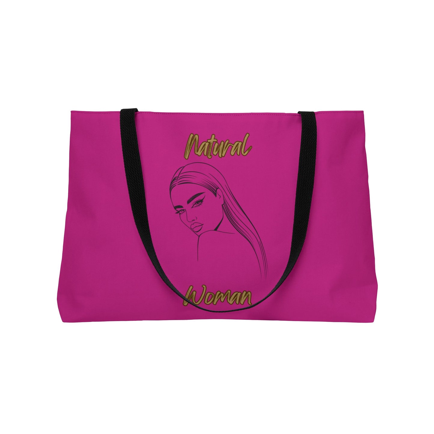 Natural Woman The Stare (BL) Weekender Tote Bag PINK